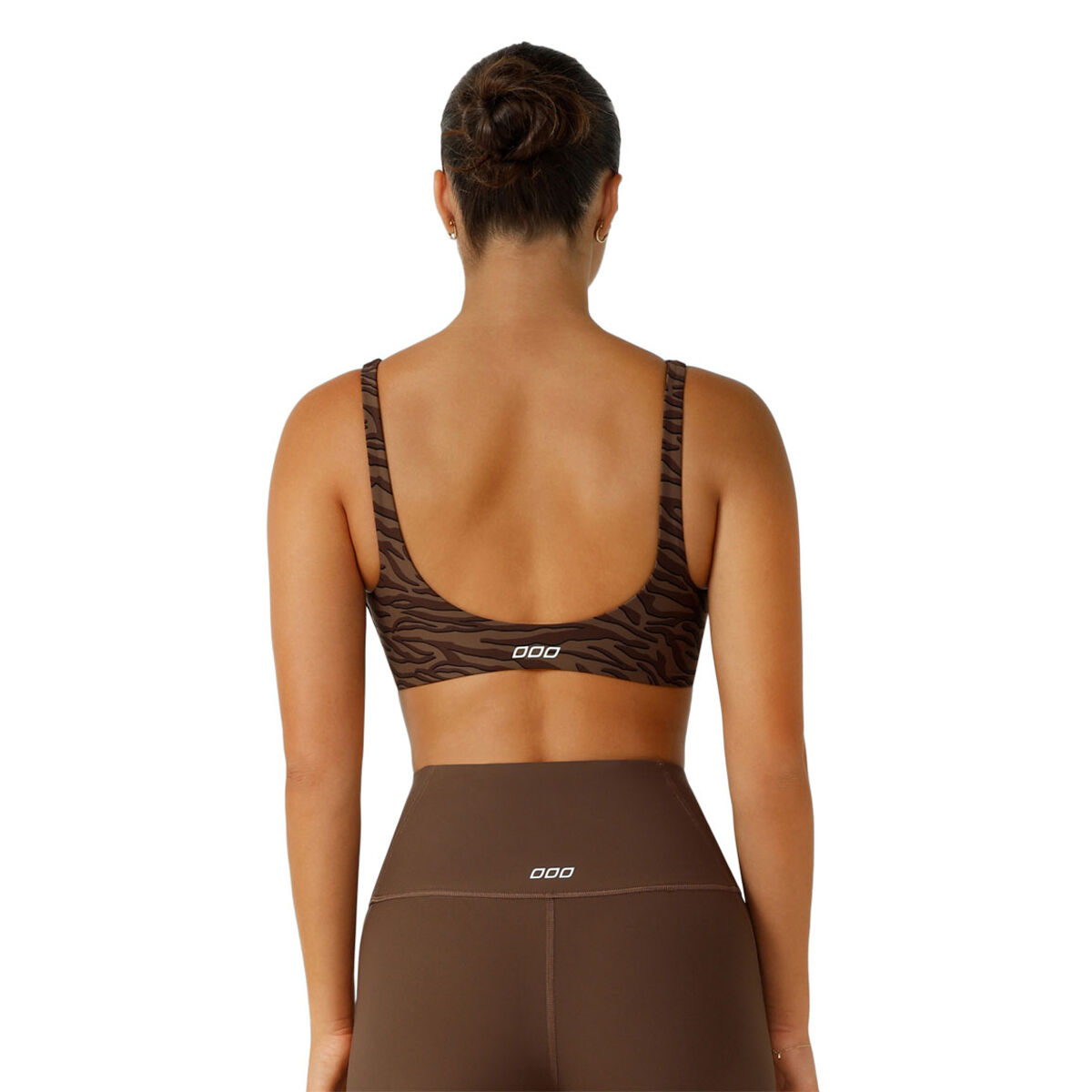 Lorna Jane Womens Safari All Day Sports Bra - Brown slider