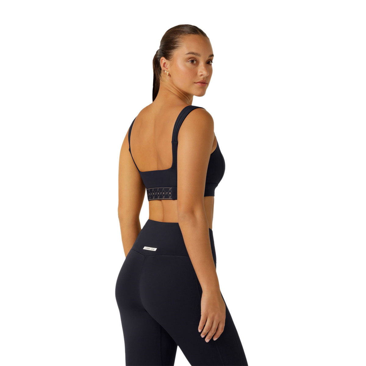 Lorna Jane Womens Serenity Sports Bra - Midnight slider