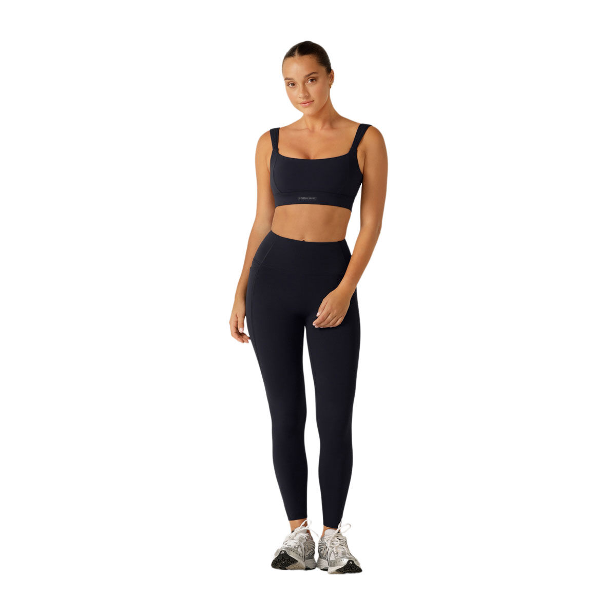 Lorna Jane Womens Serenity Sports Bra - Midnight slider