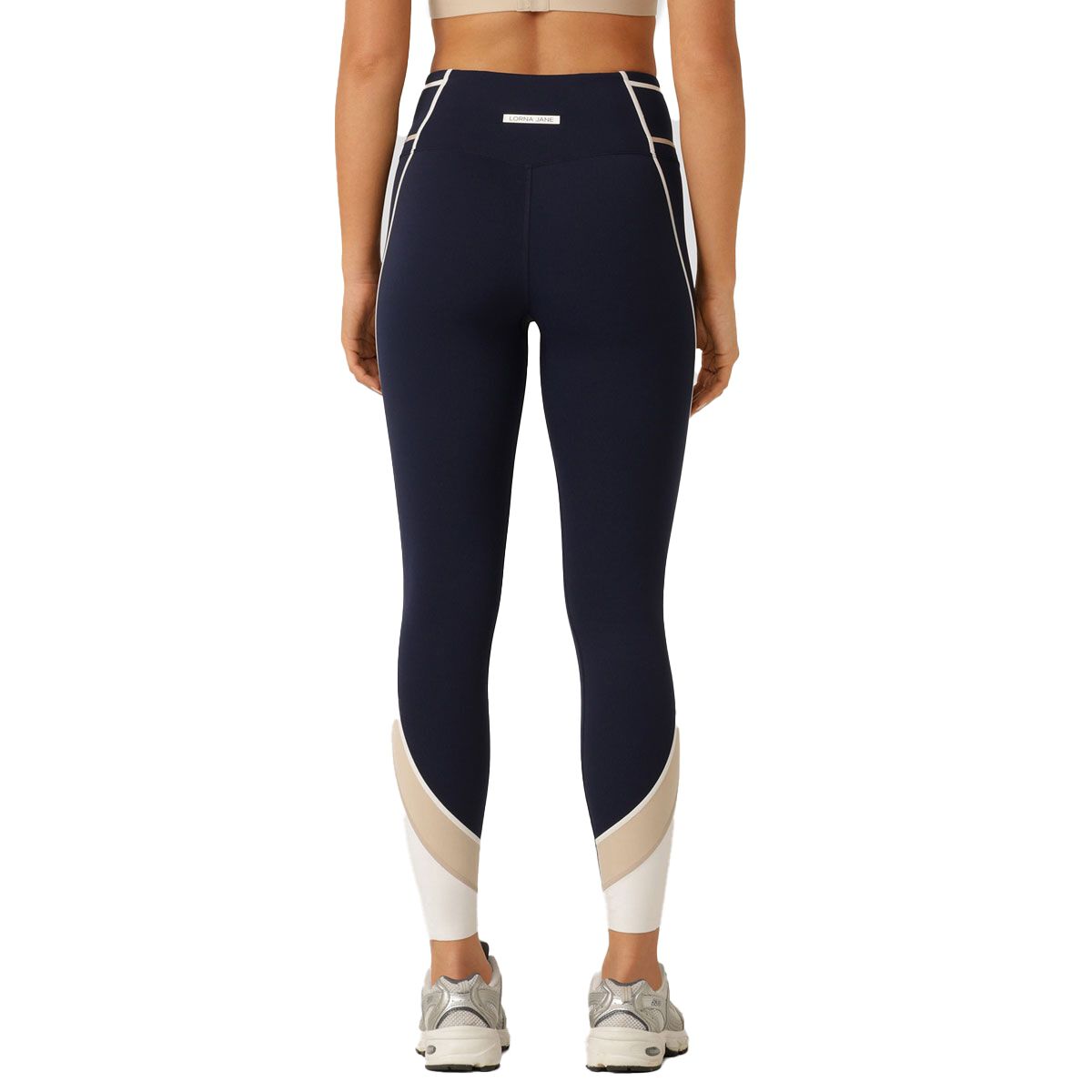 Lorna Jane Womens Sunrise Circuit Ankle Biter Leggings - Navy slider