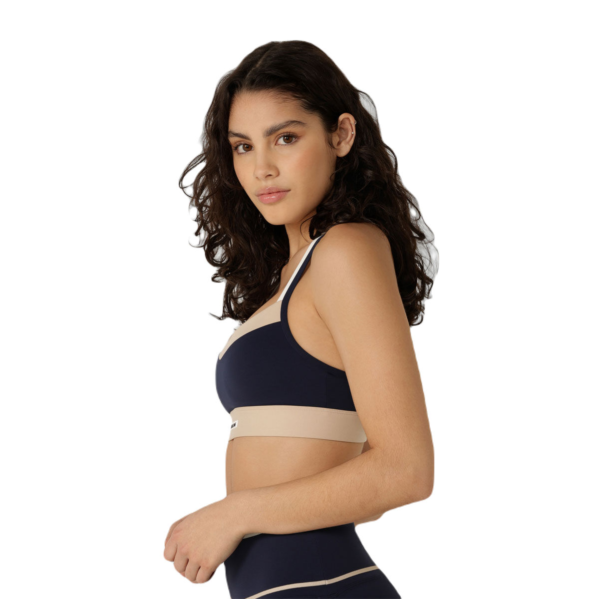 Lorna Jane Womens Sunrise Circuit Sports Bra - Navy slider