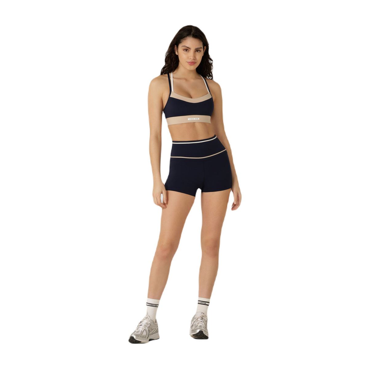 Lorna Jane Womens Sunrise Circuit Sports Bra - Navy slider