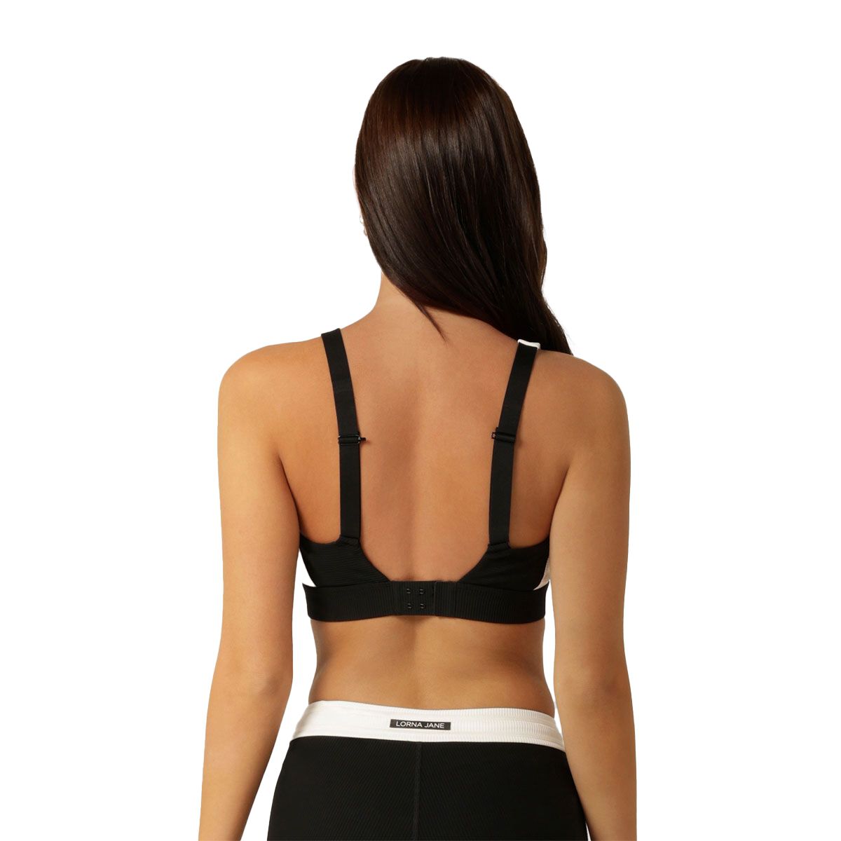 Lorna Jane Womens Sweat To Surf Sports Bra - Black slider