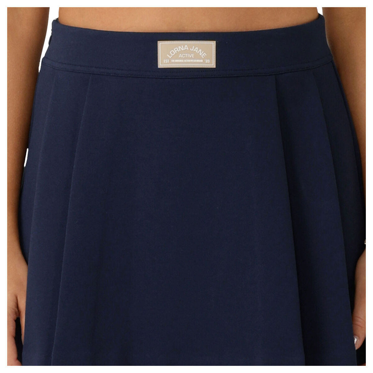 Lorna Jane Womens Tiebreaker Sports Skirt - Navy slider