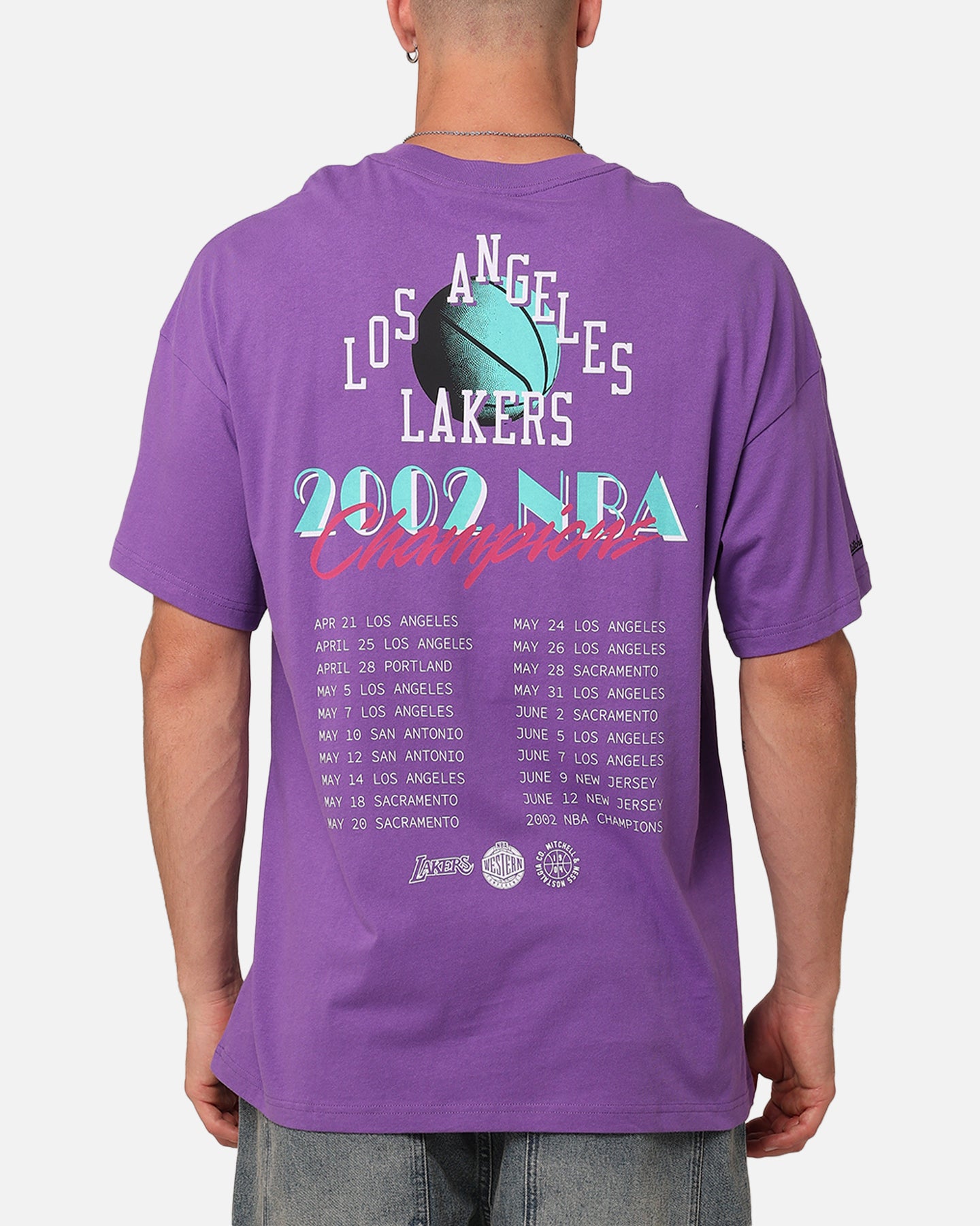 Los Angeles Lakers 2002 Playoffs Tour T-Shirt slider