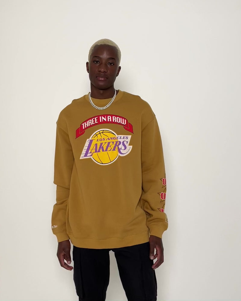 Los Angeles Lakers 3-Peat Crewneck