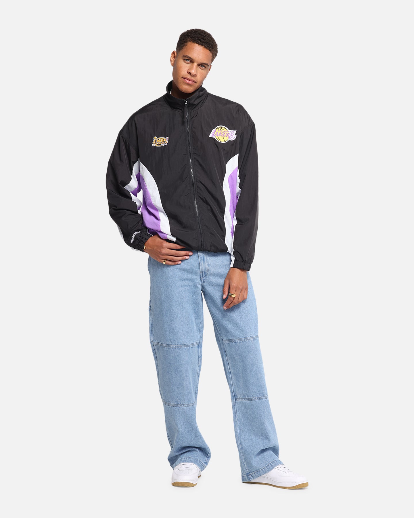 Los Angeles Lakers Nylon Track Jacket slider