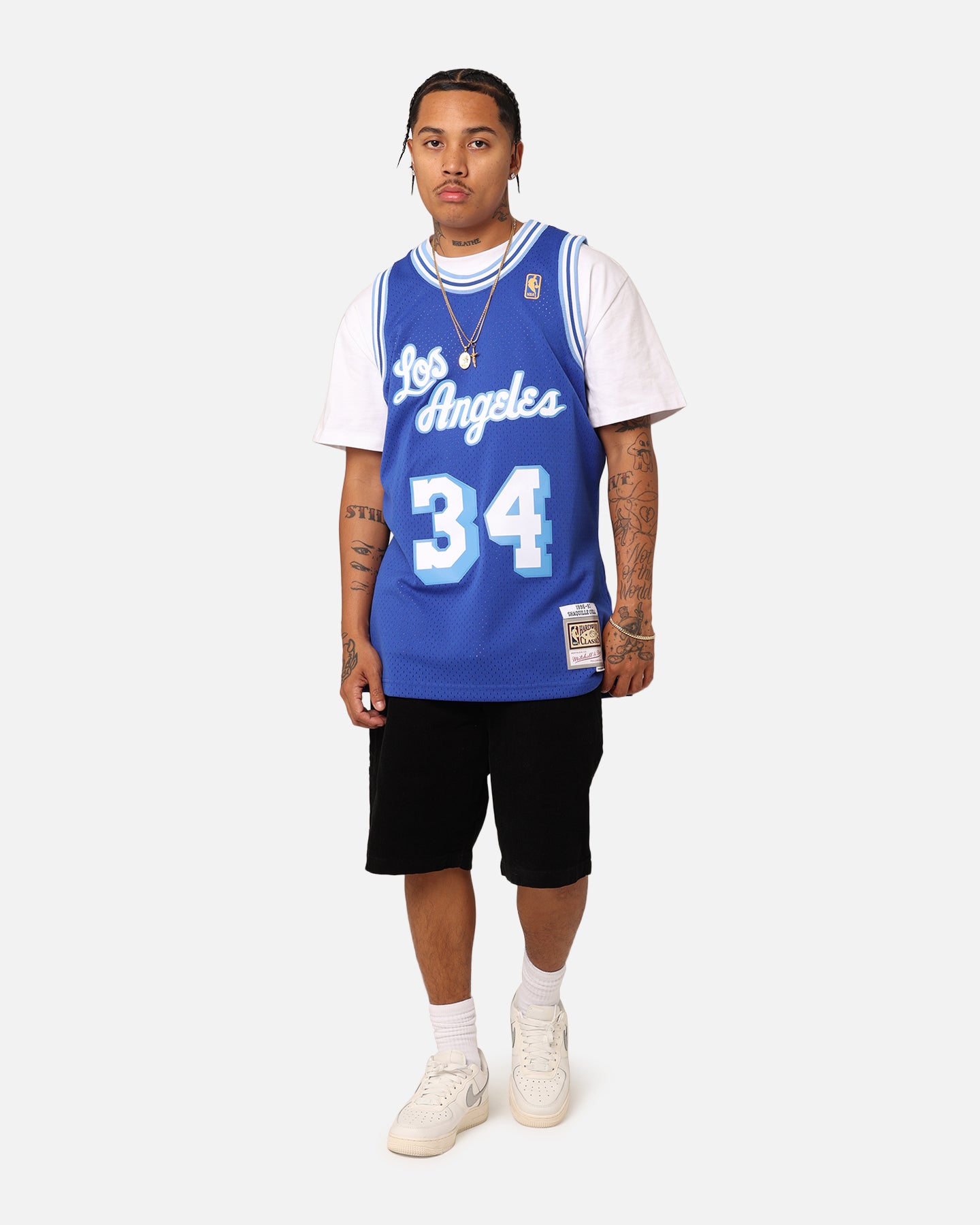 Los Angeles Lakers Shaquille O'Neal '96-'97 #34 Swingman Jersey slider