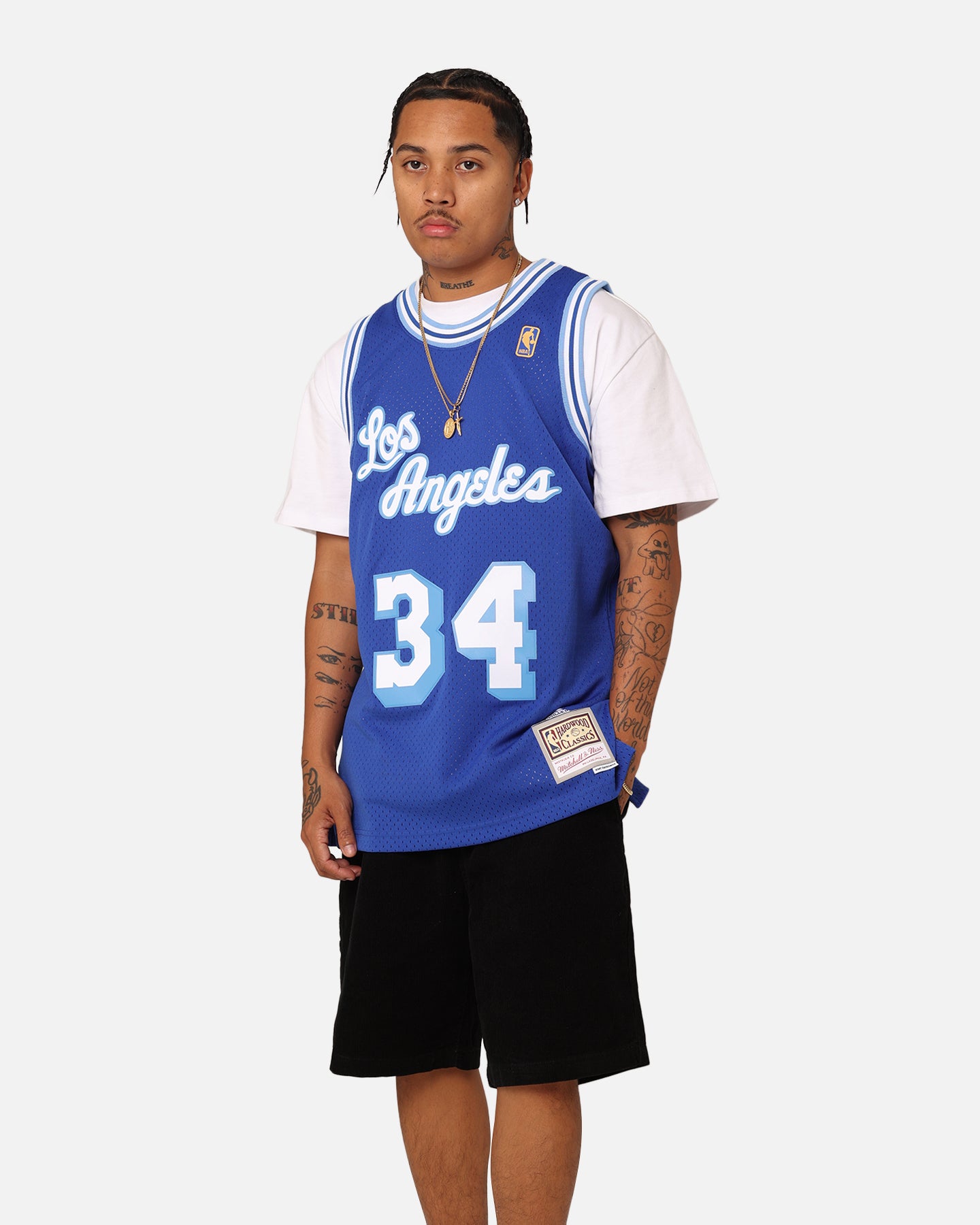 Los Angeles Lakers Shaquille O'Neal '96-'97 #34 Swingman Jersey