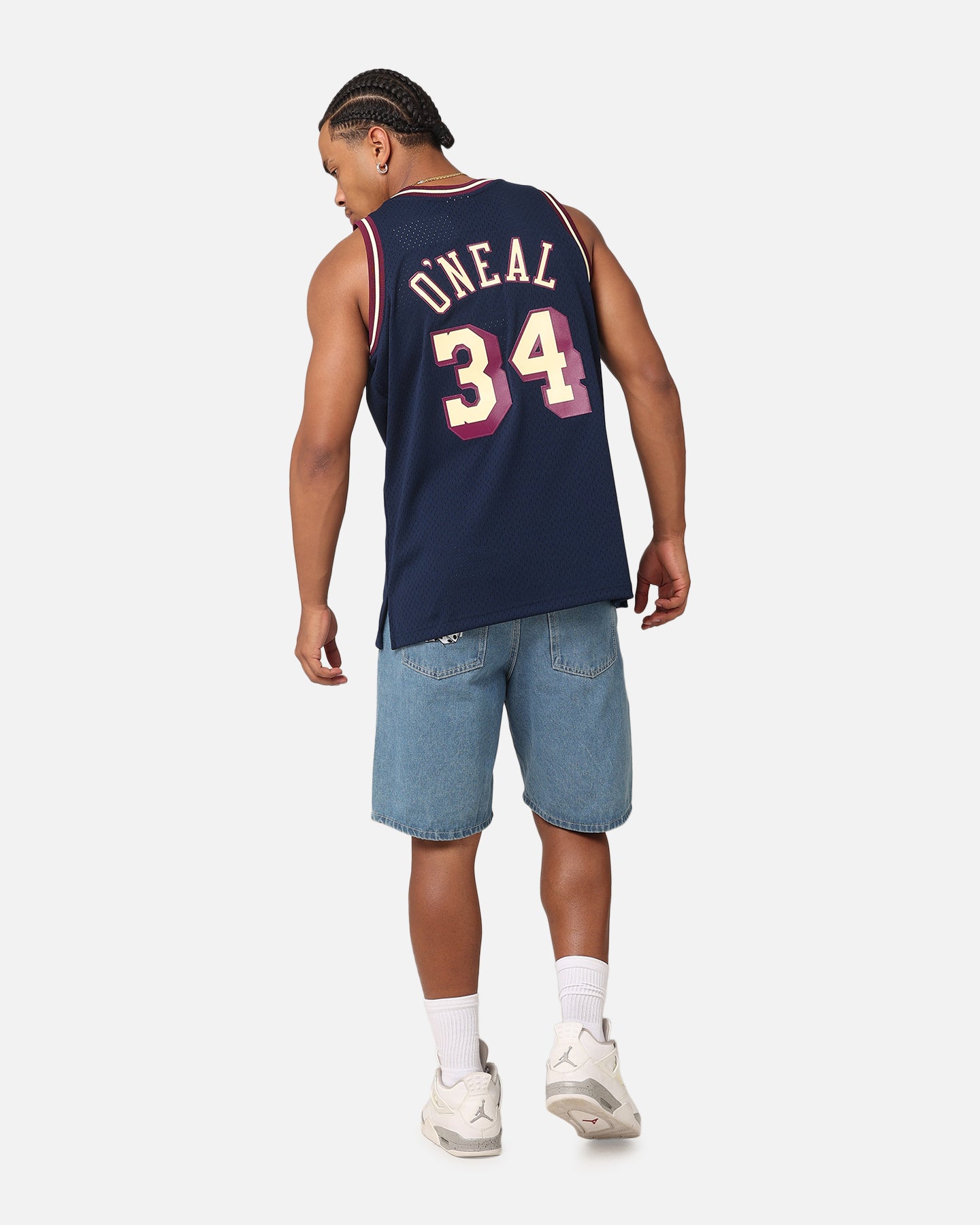 Los Angeles Lakers Shaquille O'Neal 'Acai' 1996 Swing Jersey slider