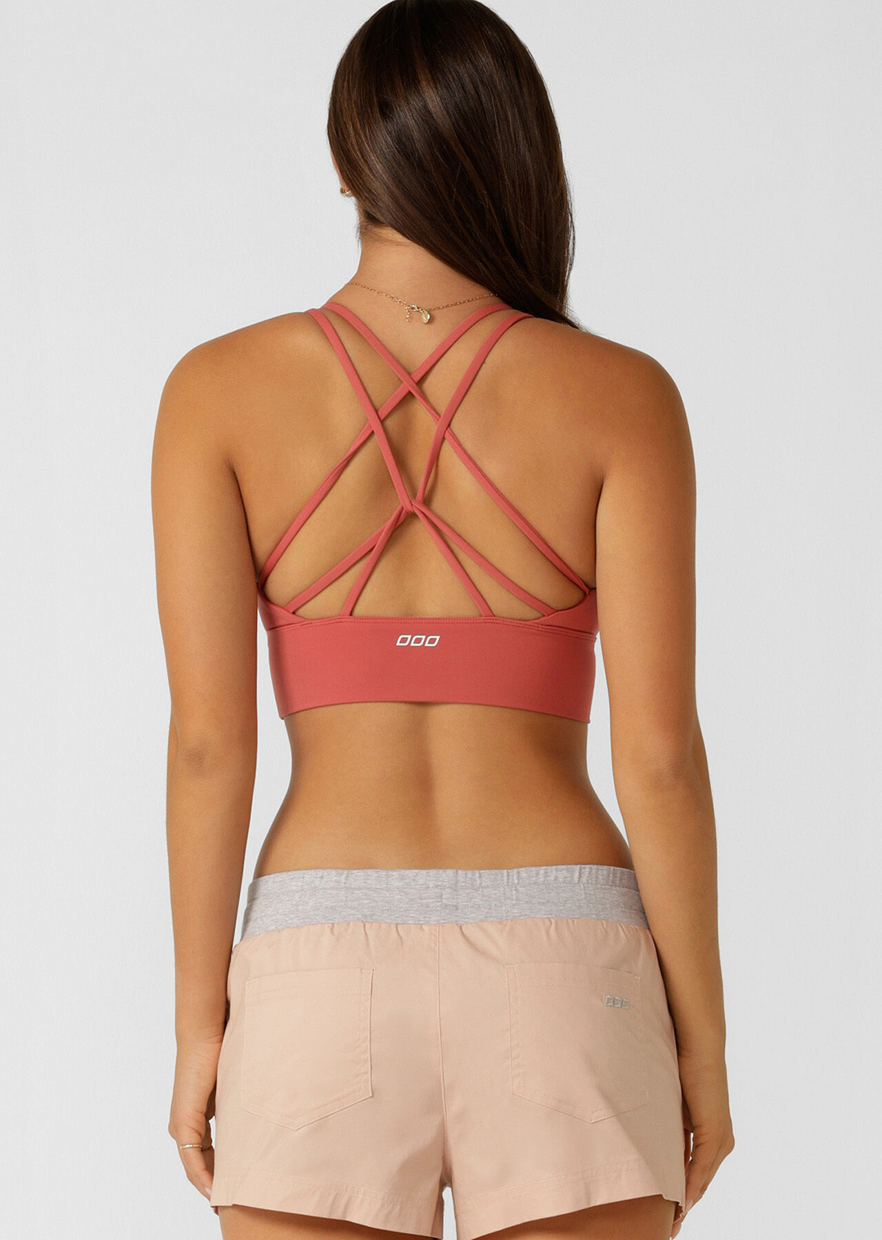 Lotus Longline Sports Bra - Earth slider