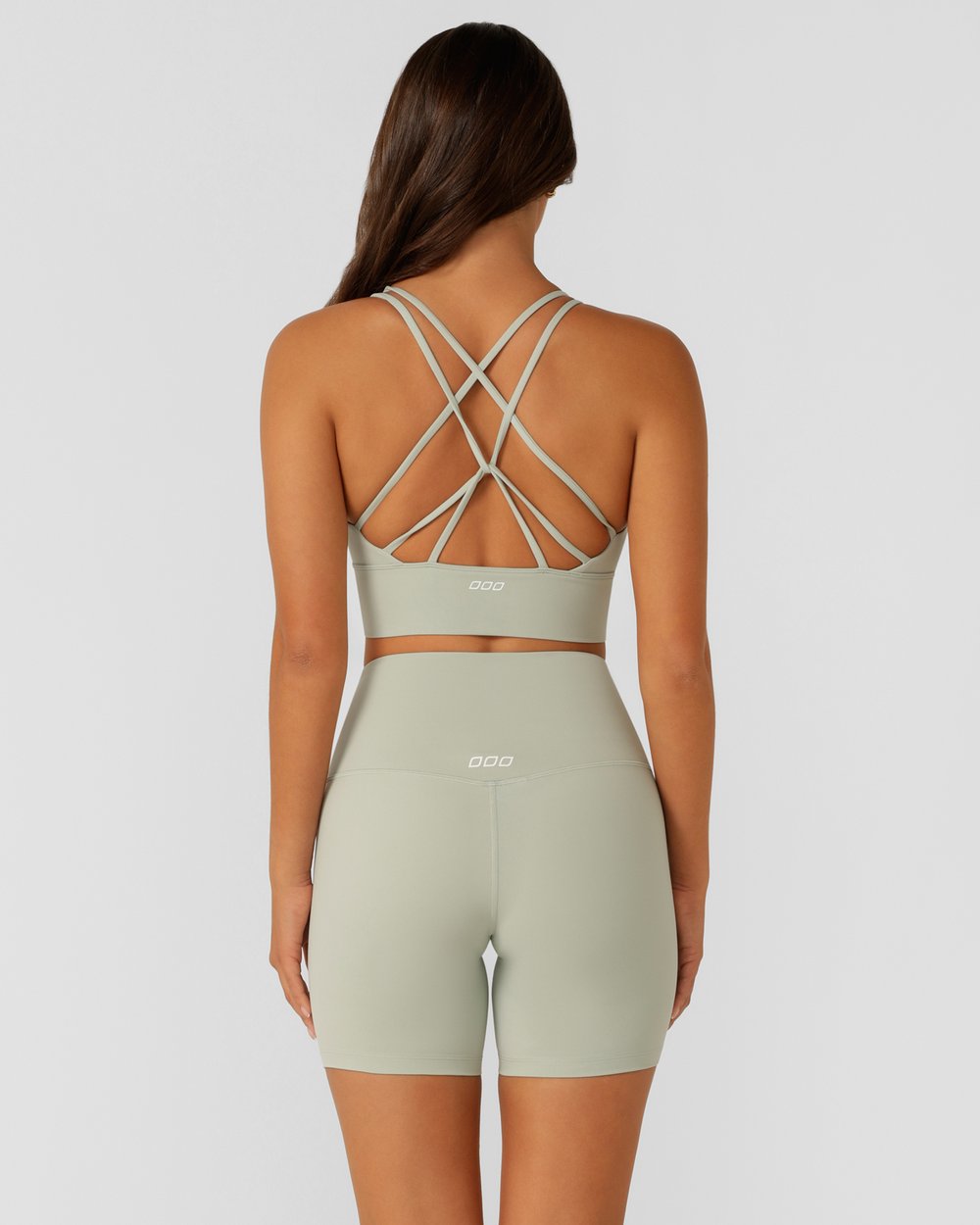 Lotus Longline Sports Bra - Iced Matcha slider