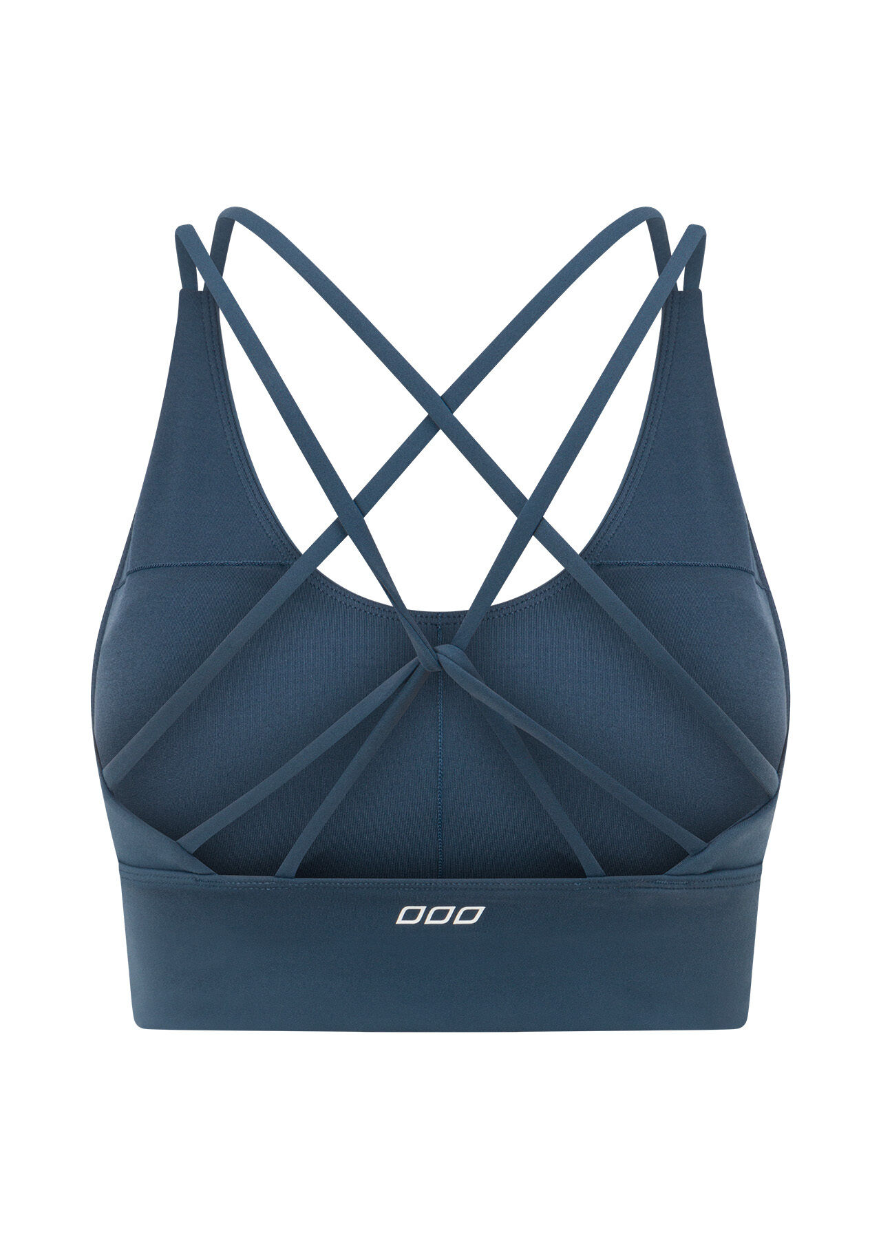 Lotus Longline Sports Bra - Pale Indigo slider