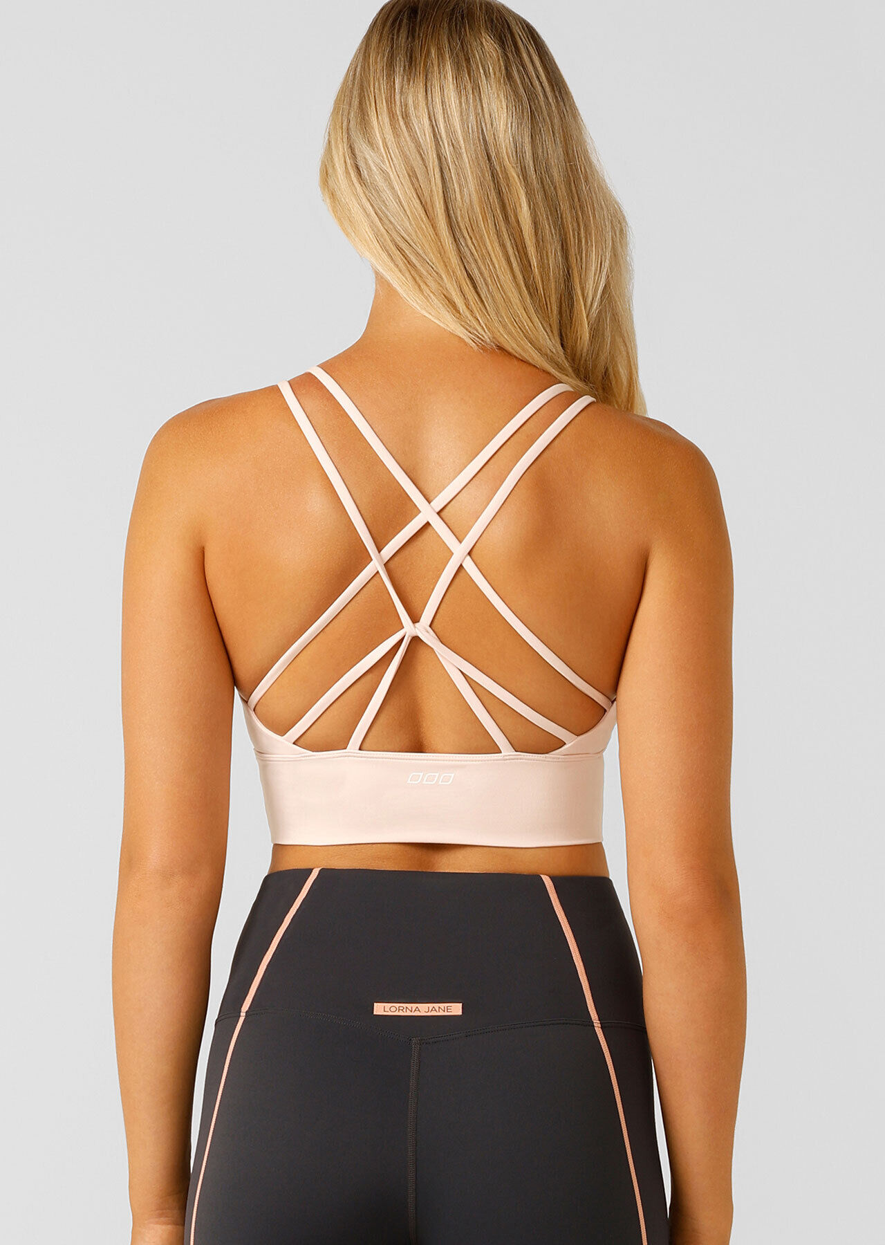 Lotus Longline Sports Bra - Petal slider