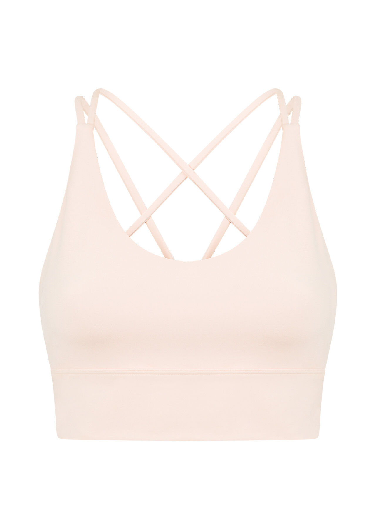 Lotus Longline Sports Bra - Petal slider