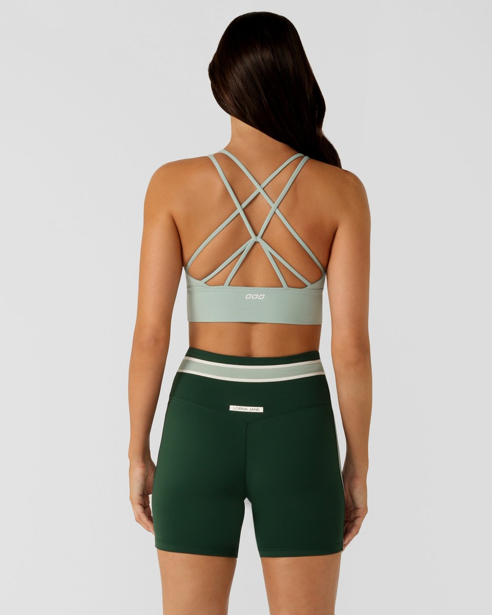 Lotus Longline Sports Bra - Sea Mist slider