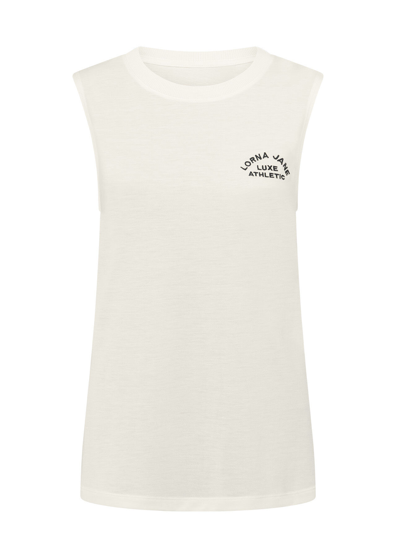 Lotus Muscle Tank - Cream slider