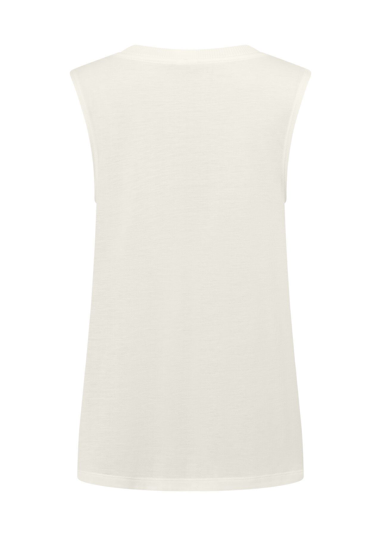 Lotus Muscle Tank - Cream slider