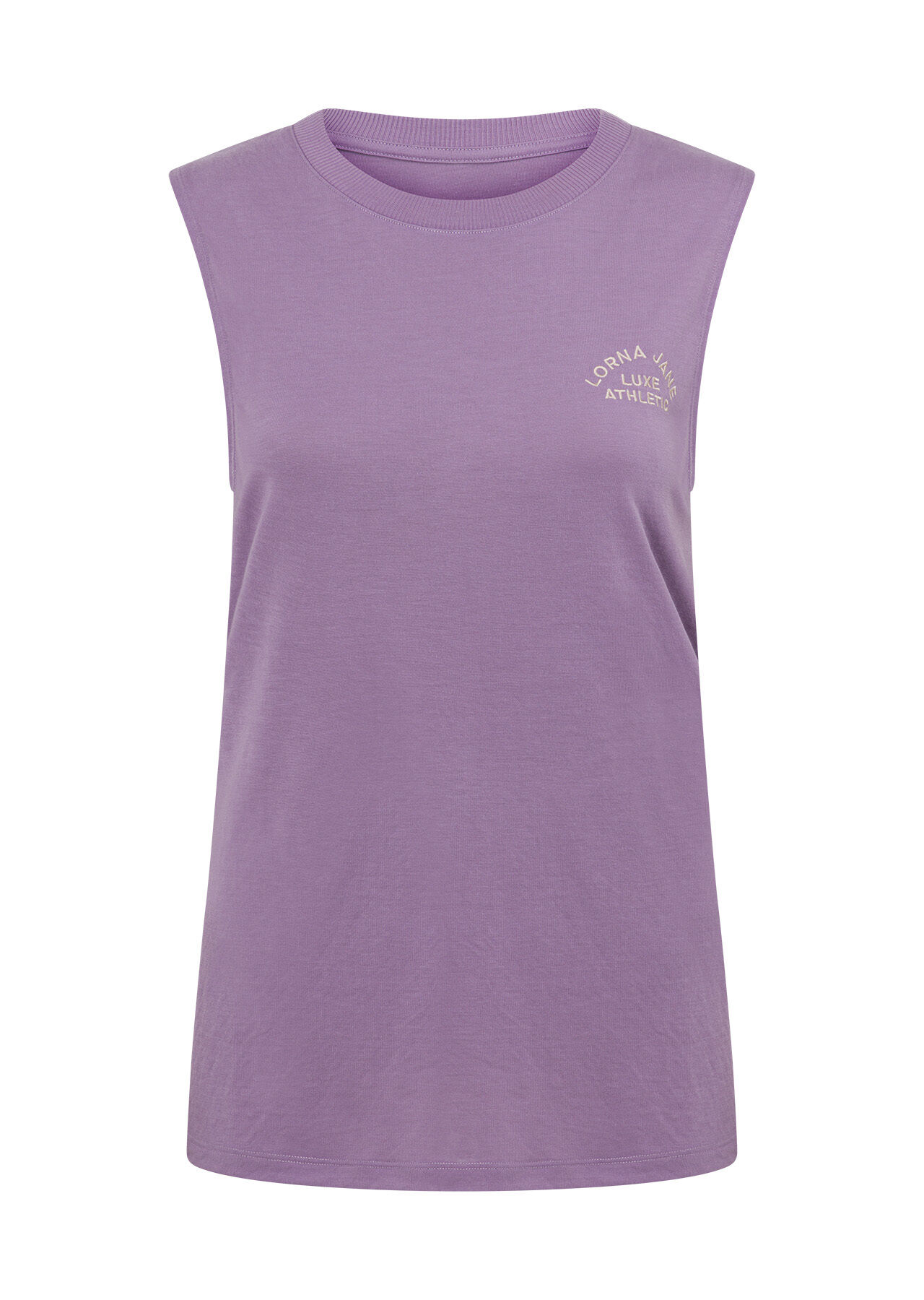 Lotus Muscle Tank - Dusted Violet slider