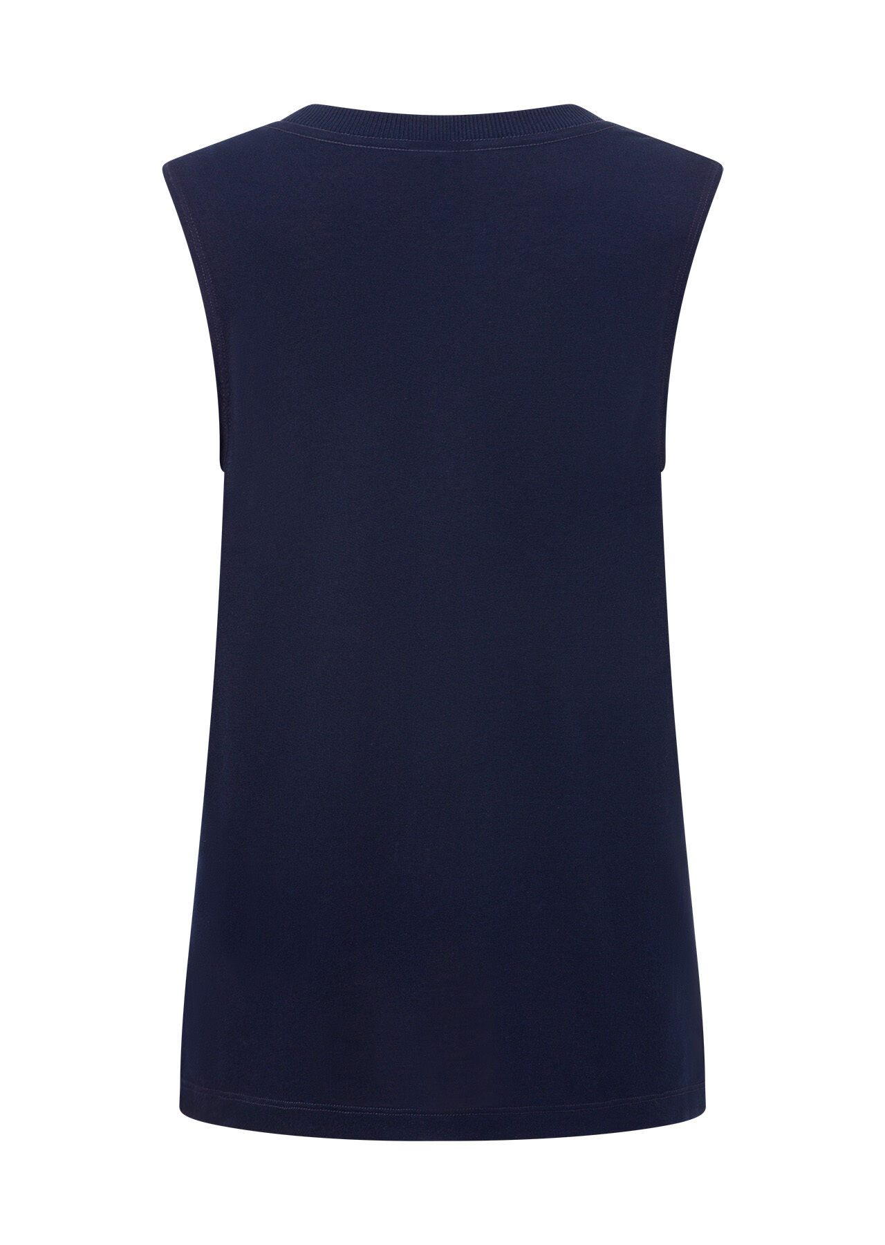 Lotus Muscle Tank - French Navy slider