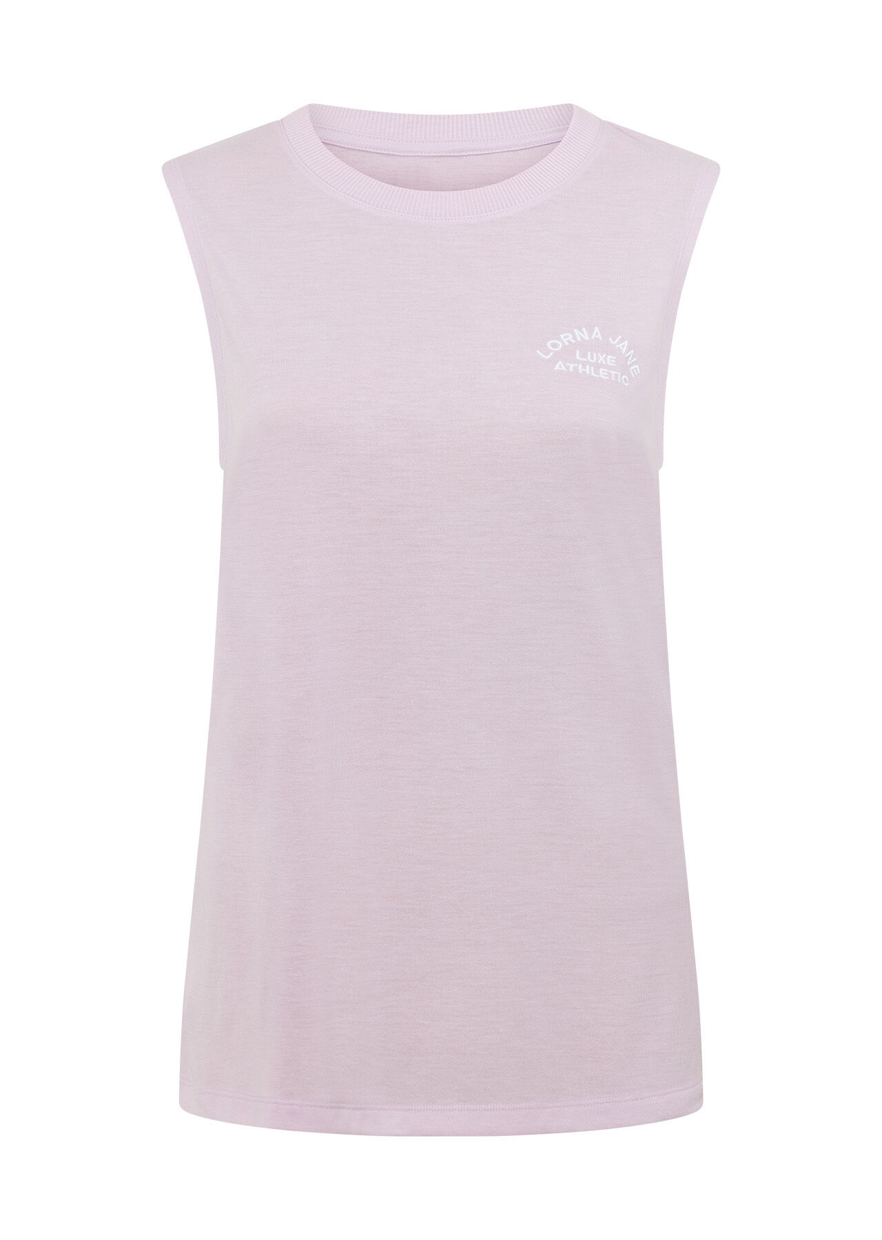 Lotus Muscle Tank - Pale Orchid Lilac slider