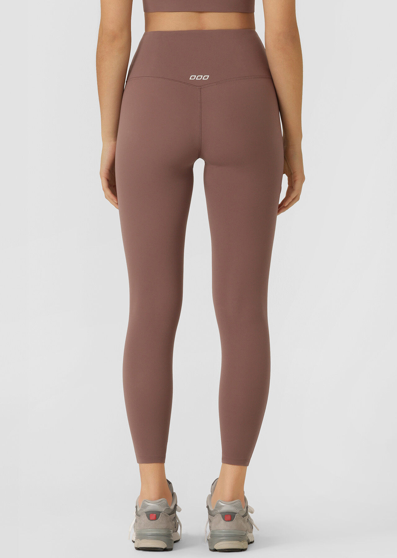 Lotus No Chafe Phone Pocket Ankle Biter Leggings - Stone slider