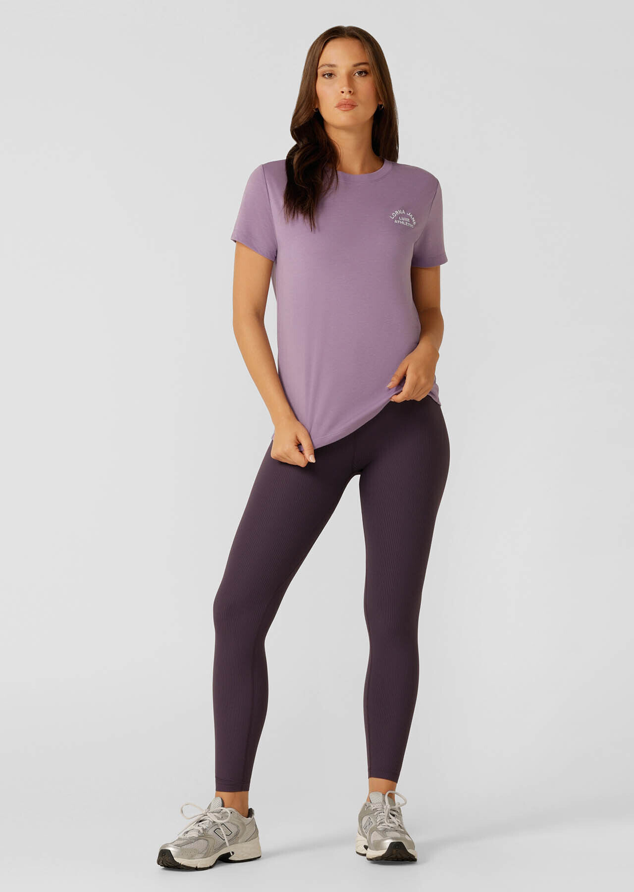 Lotus T-Shirt - Dusted Violet slider