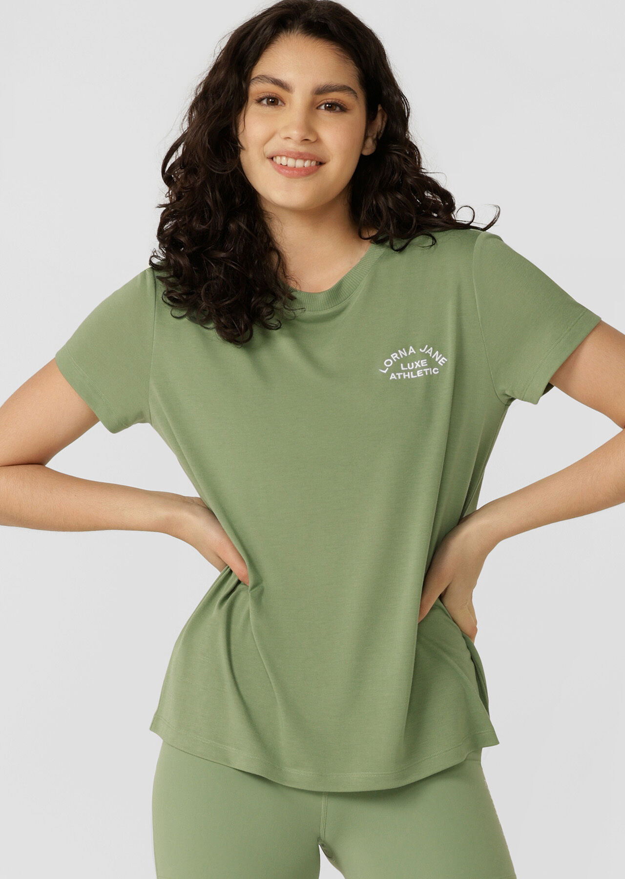 Lotus T-Shirt - Green Goodness slider