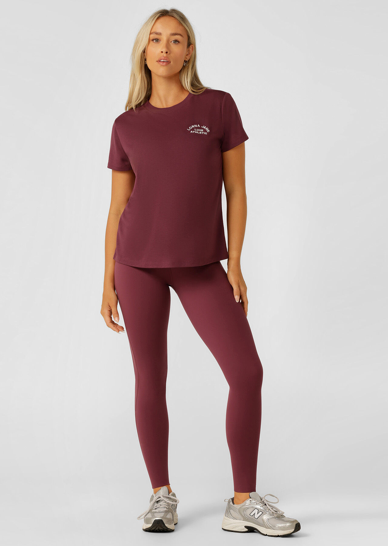 Lotus T-Shirt - Mulberry slider