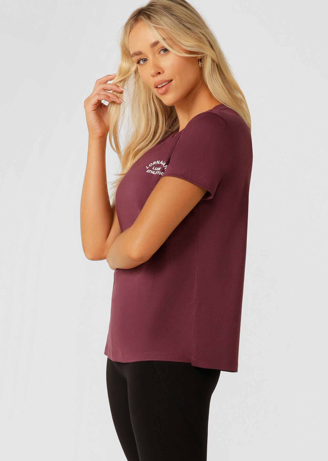 Lotus T-Shirt - Mulberry slider