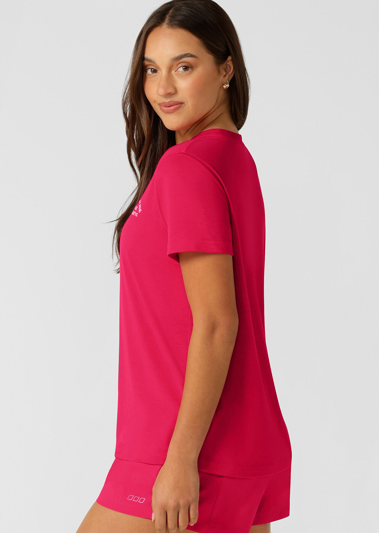 Lotus T-Shirt - Neon Raspberry slider