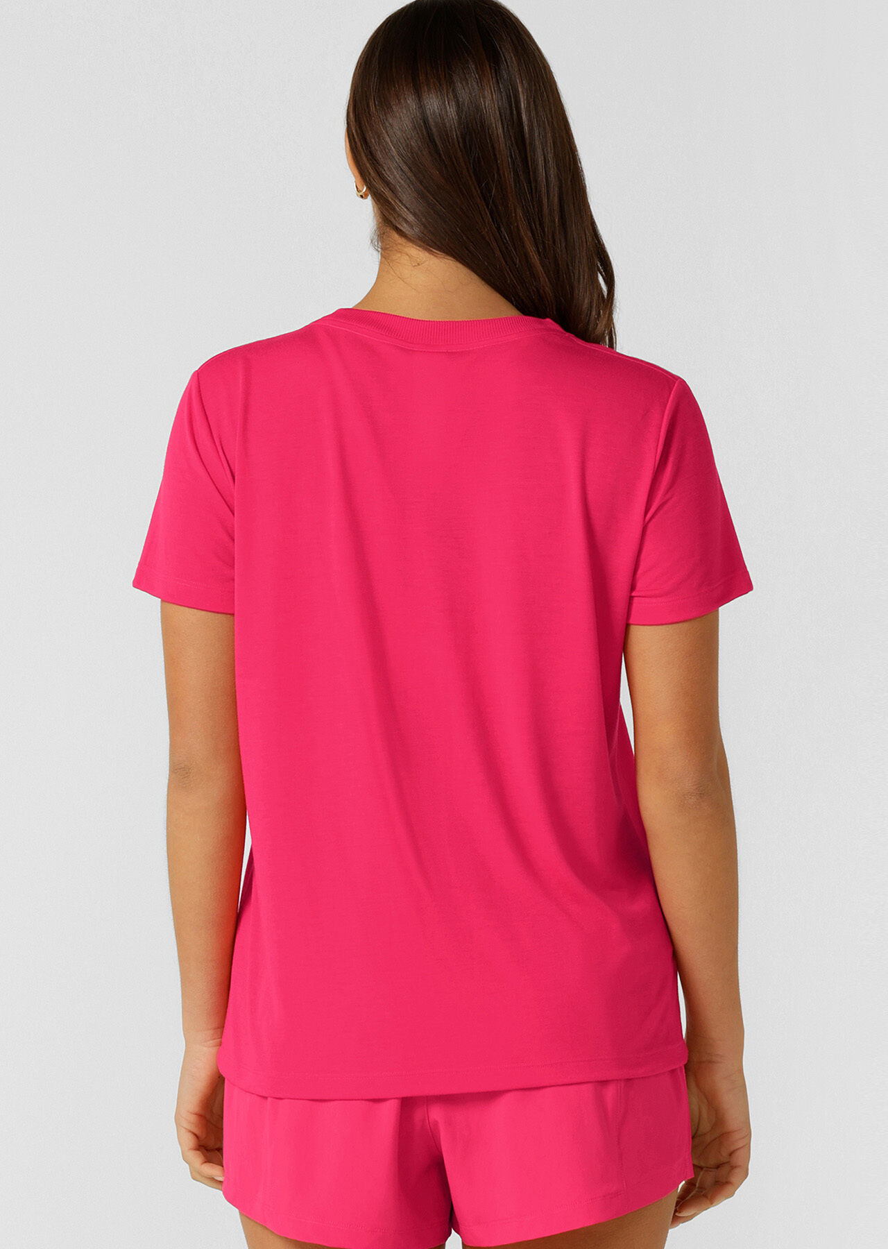 Lotus T-Shirt - Neon Raspberry slider