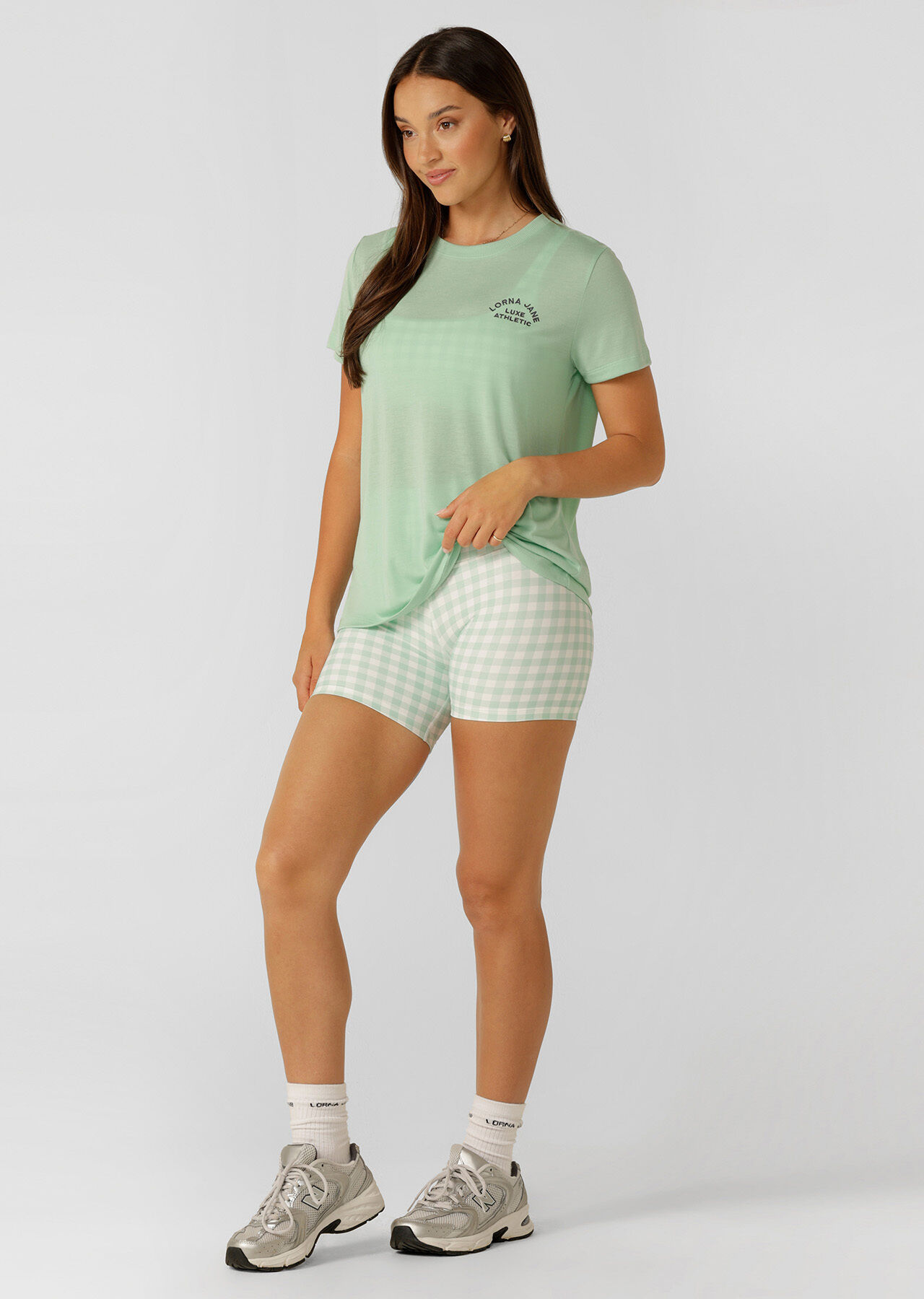 Lotus T-Shirt - Soft Mint slider