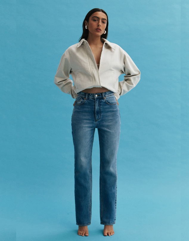 Loulou Straight - Lennon Blue