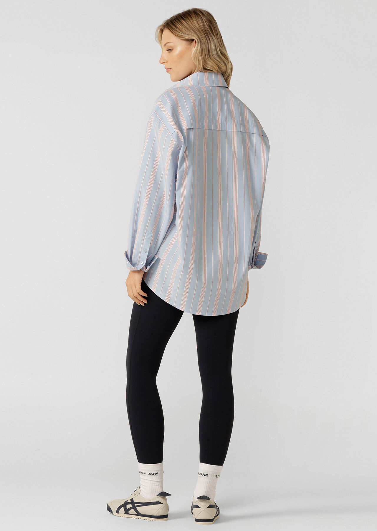 Love Lounge Stripe Shirt - Blue Multi Stripe slider