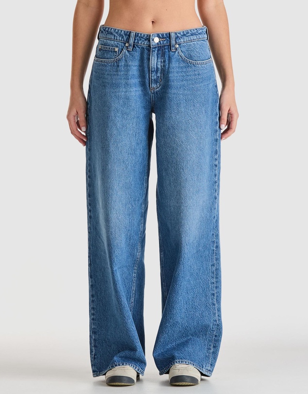 Low Slouch Jeans - Serotonin Blue