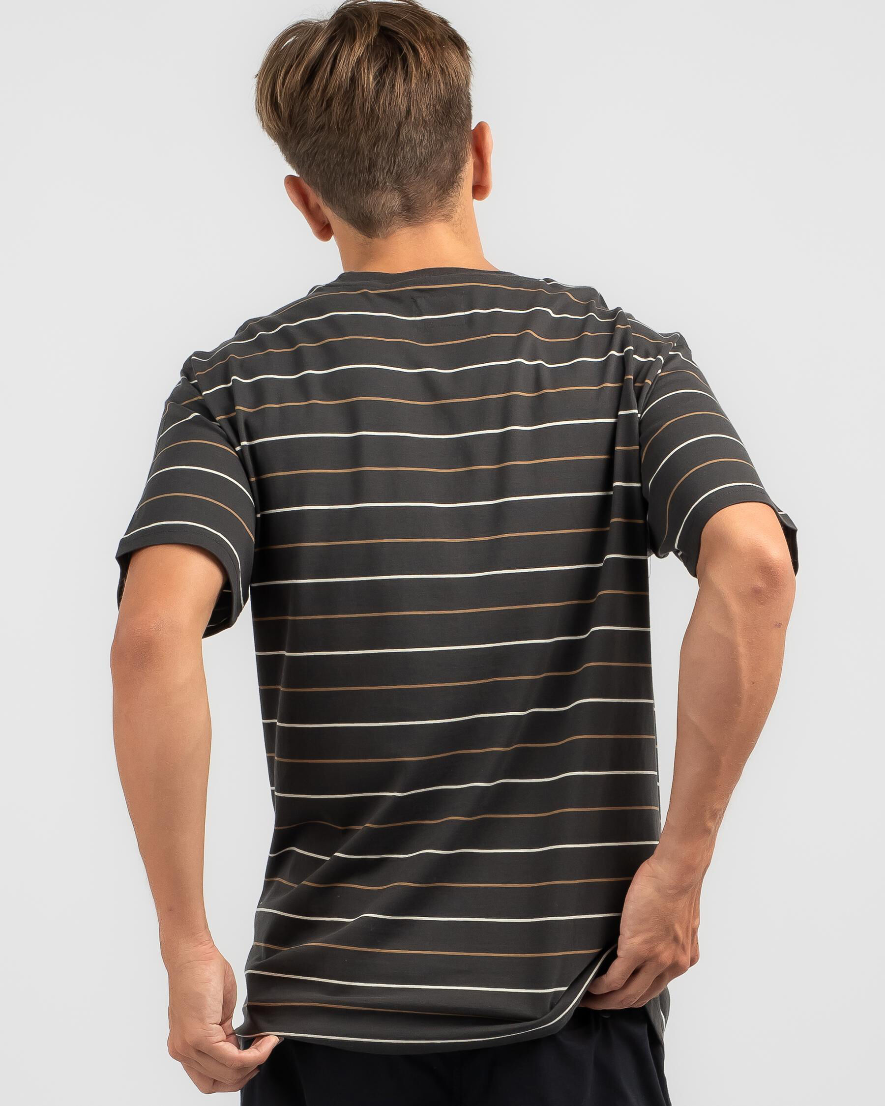 Lowstate Stripe T-Shirt - Pirate Black Lowstate Stripe slider