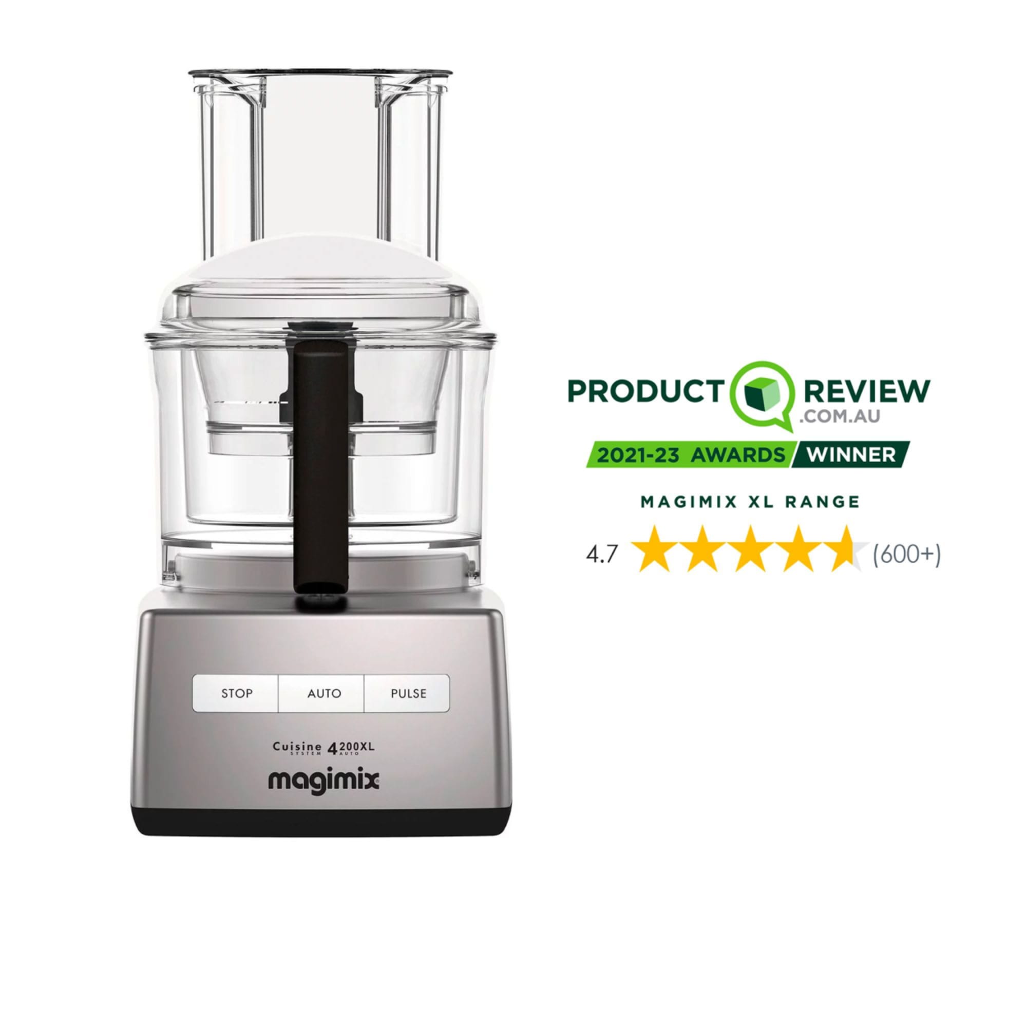 Magimix 4200XL Food Processor Matte Chrome - Cart slider