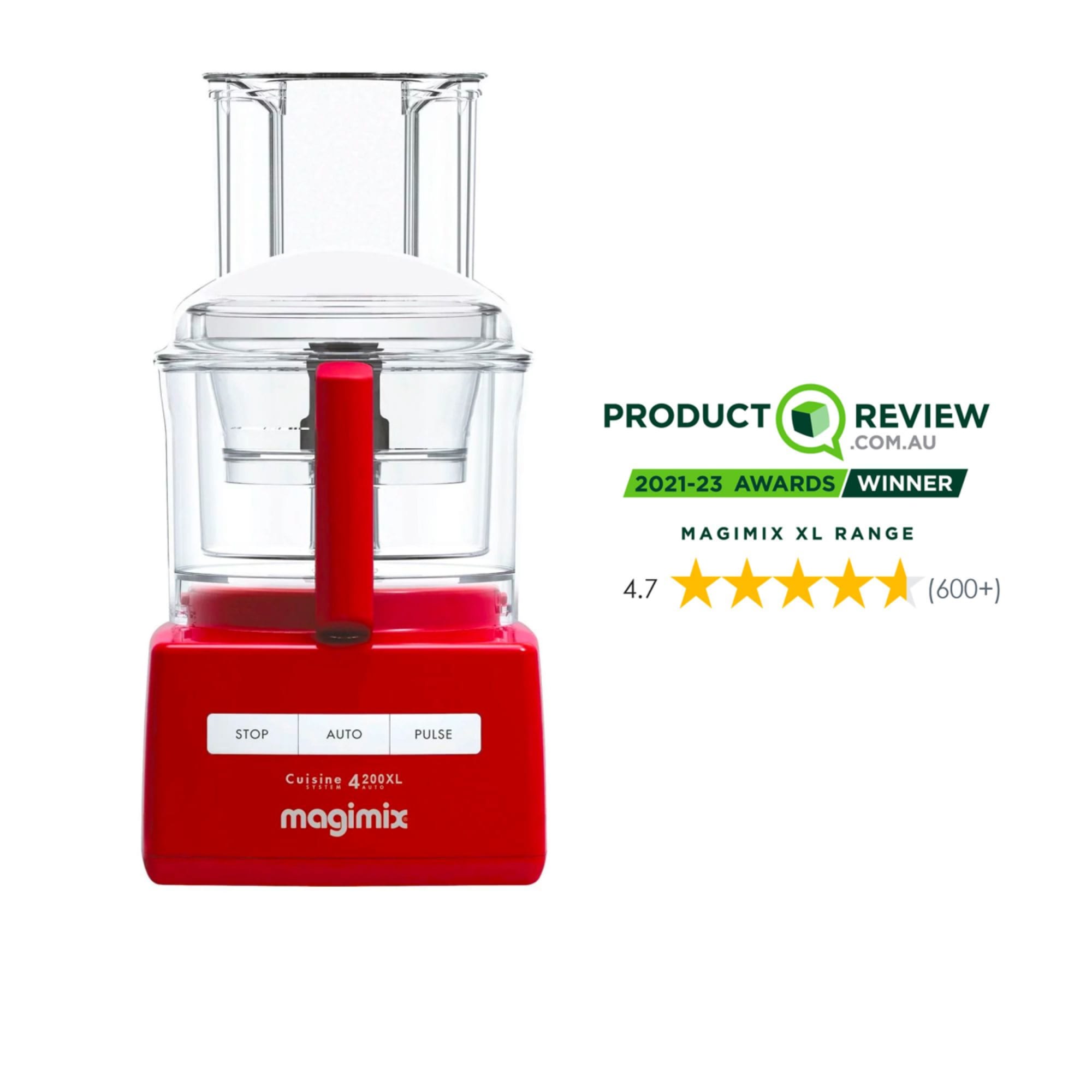 Magimix 4200XL Food Processor Red - Cart slider