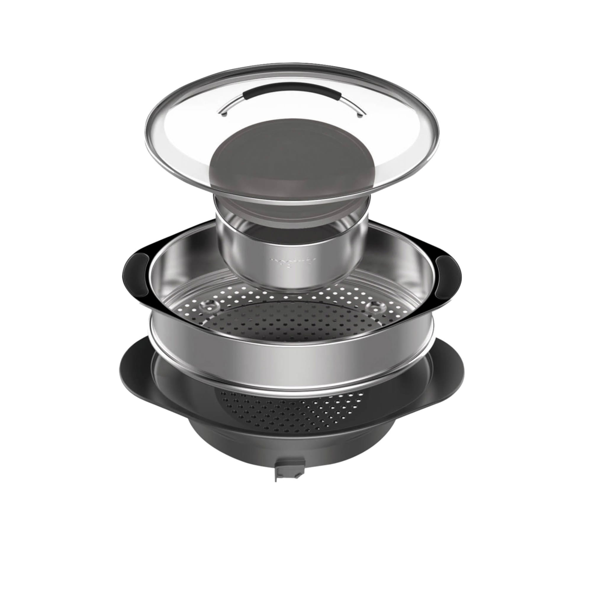 Magimix Cook Expert XXL Steamer Attachment - Silver/Grey slider