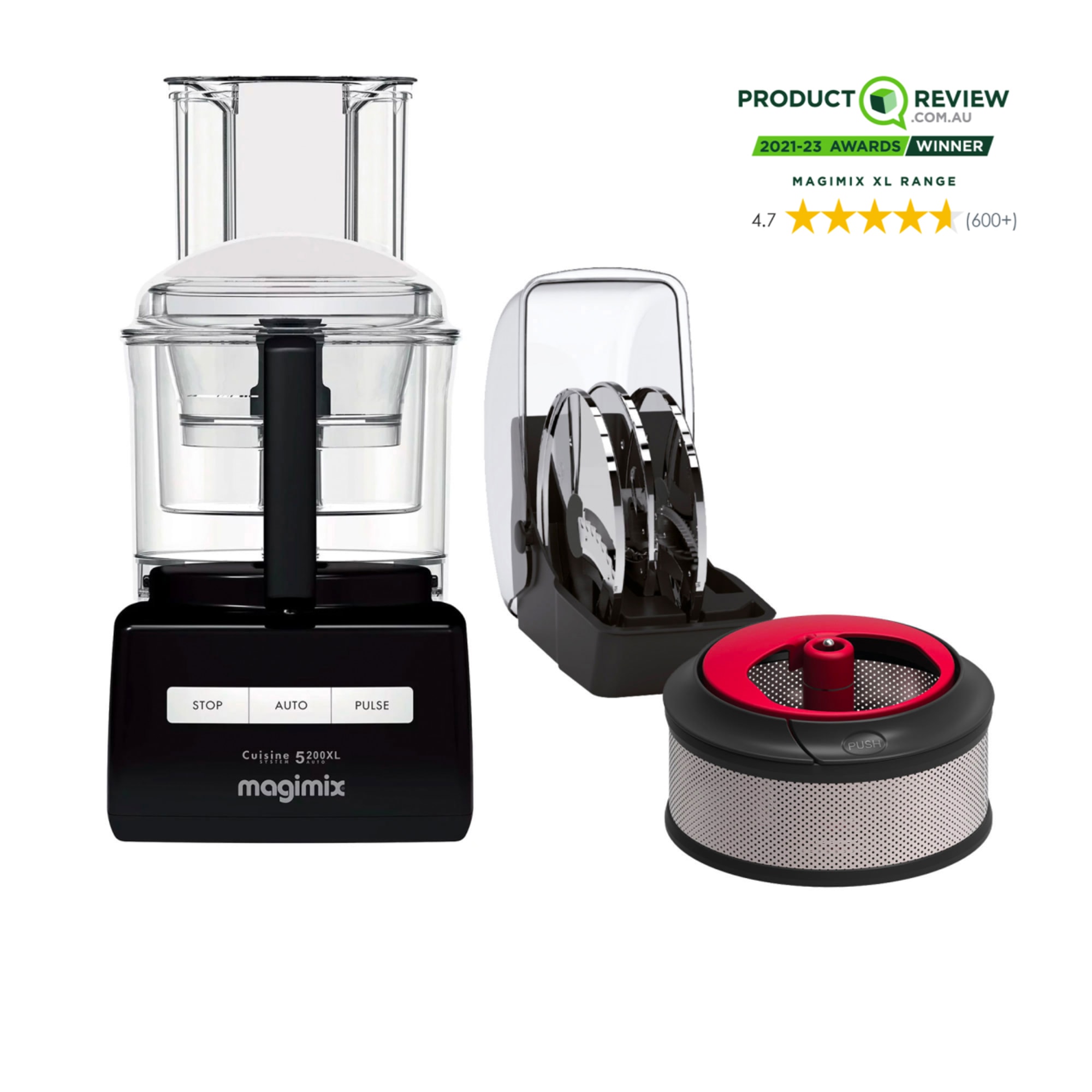 Magimix Premium 5200XL Food Processor Black - Cart slider