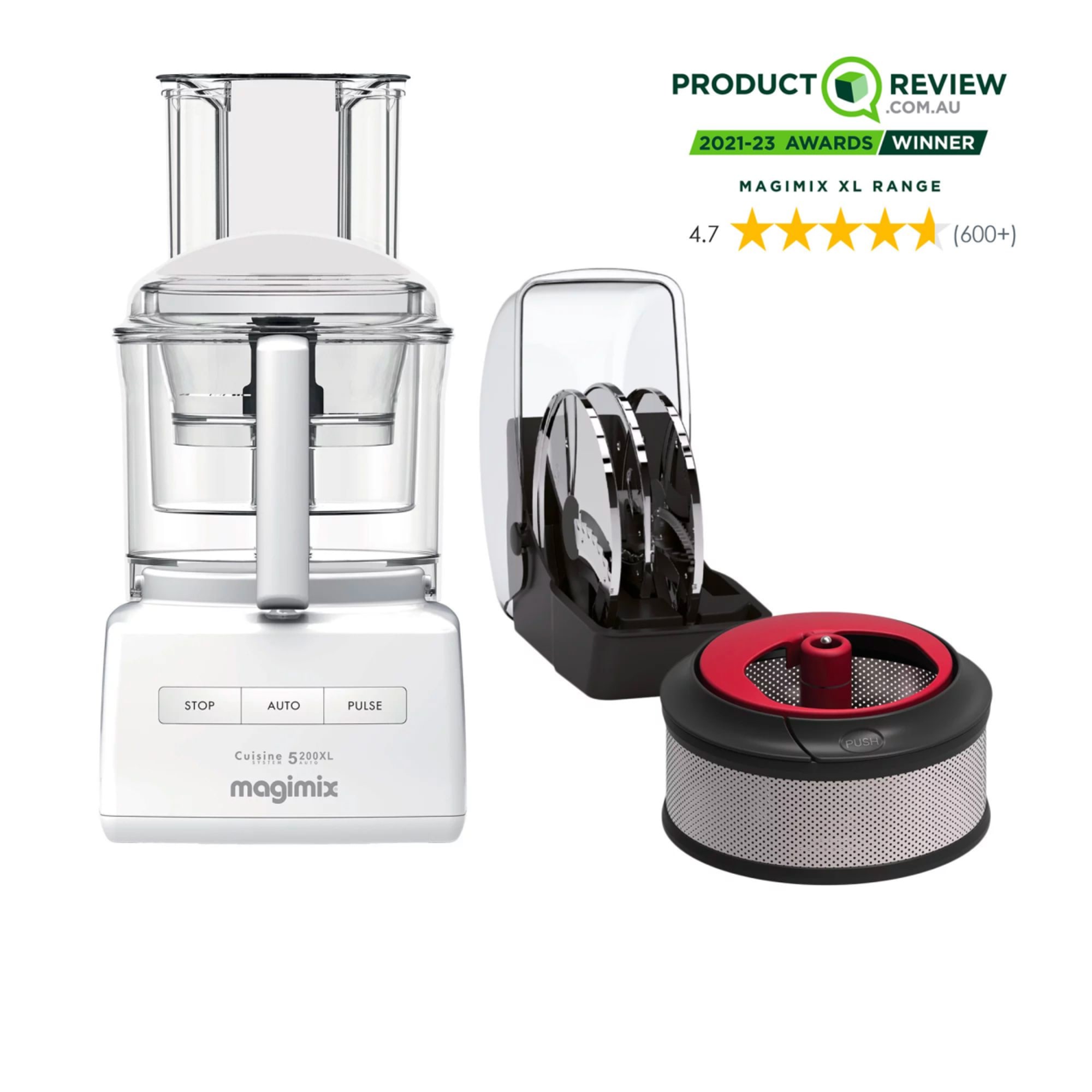 Magimix Premium 5200XL Food Processor White - Cart slider