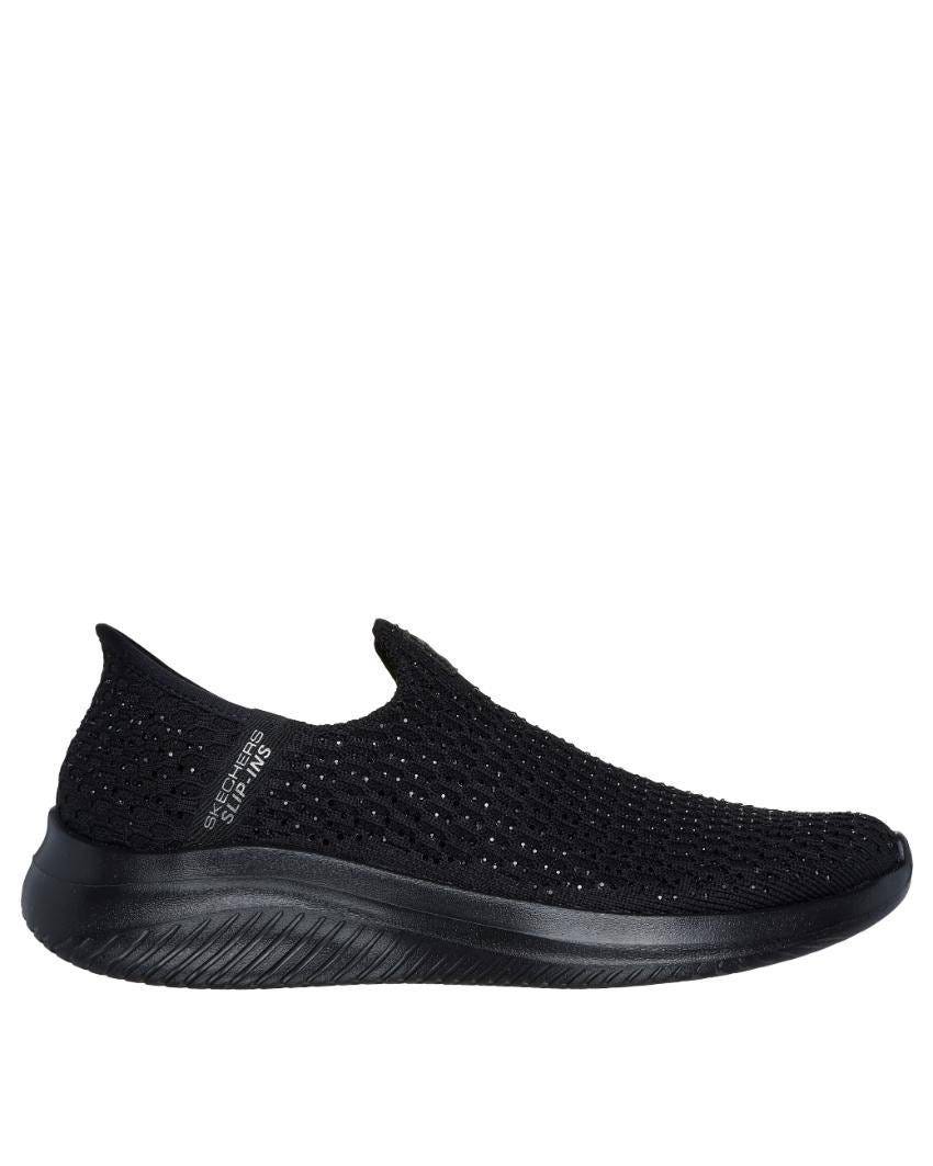 Martha Stewart X Skechers Slip-Ins: Ultra Flex 3.0 - Dazzling - BLACK FLAT slider