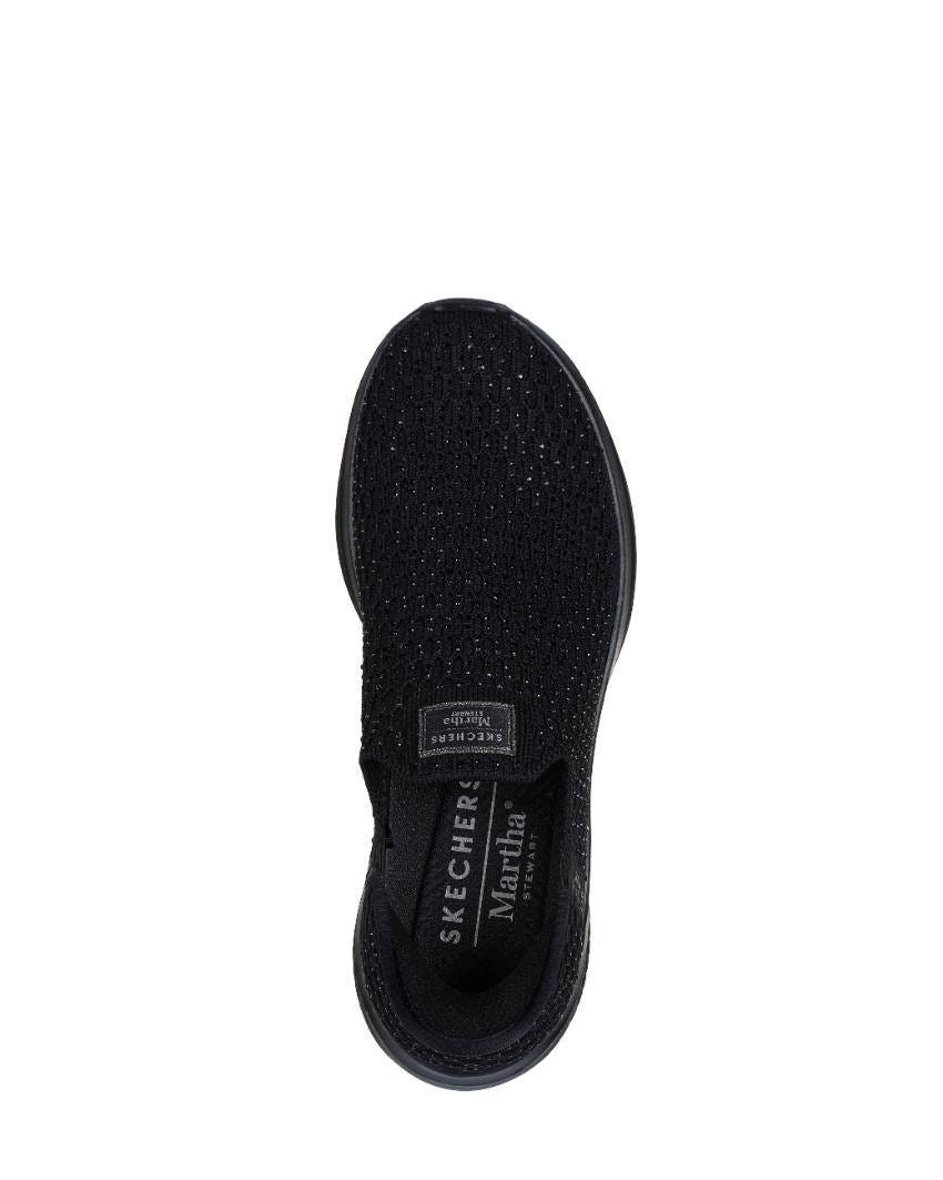 Martha Stewart X Skechers Slip-Ins: Ultra Flex 3.0 - Dazzling - BLACK FLAT slider