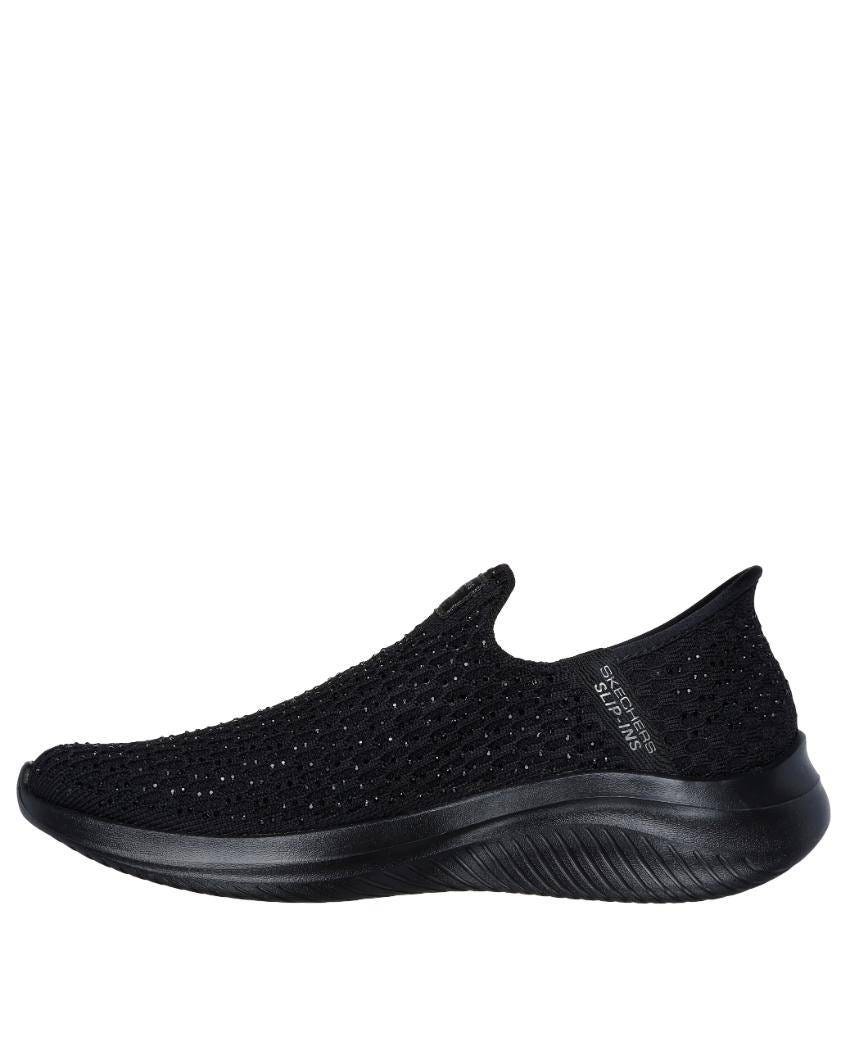 Martha Stewart X Skechers Slip-Ins: Ultra Flex 3.0 - Dazzling - BLACK FLAT slider