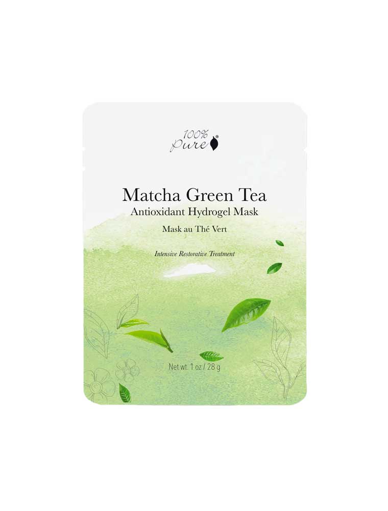 Matcha Green Tea Antioxidant Hydrogel Mask slider