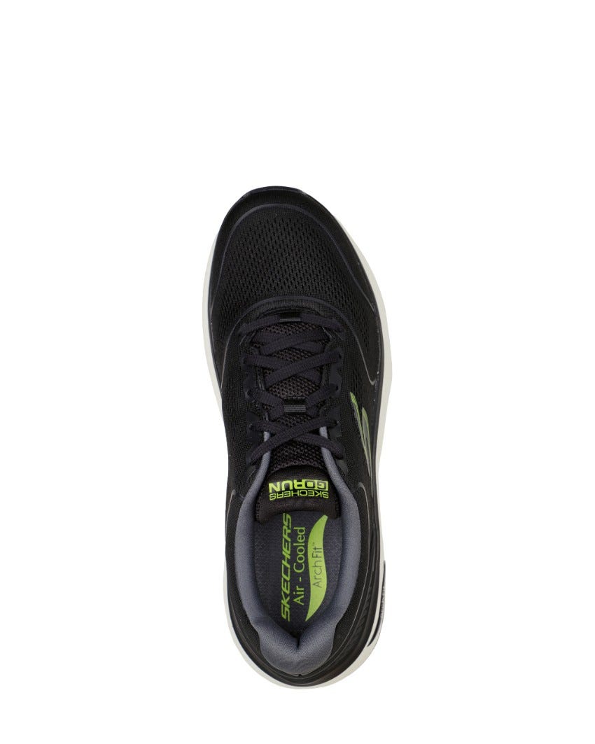 Max Cushioning Arch Fit - Switchboard - BLACK/LIME slider