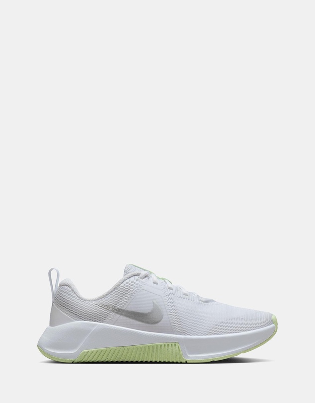 MC Trainer 3 - Women's - White, Metallic Silver & Barely Volt