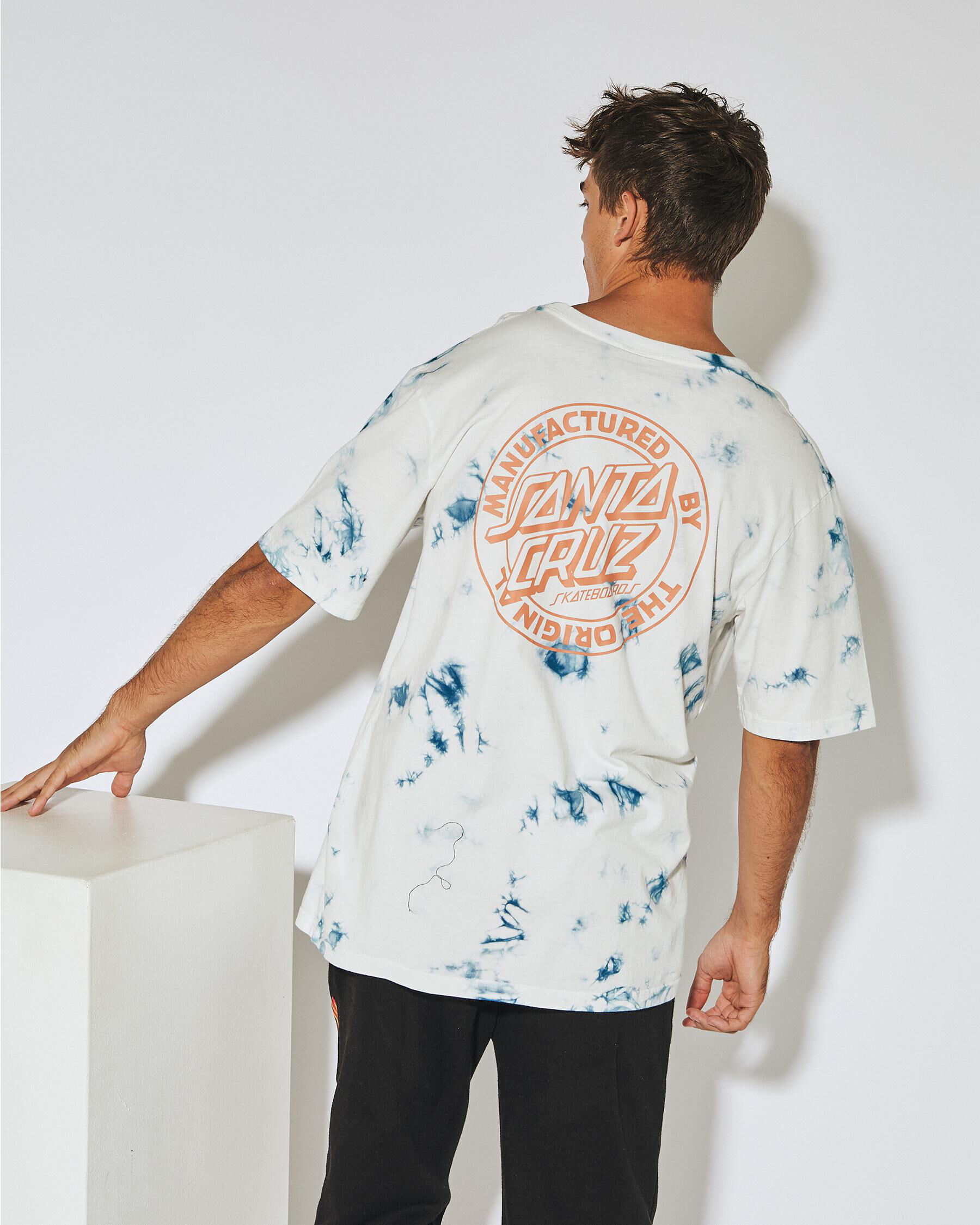 MFG Dot Tie Dye T-Shirt - White Tie Dye slider