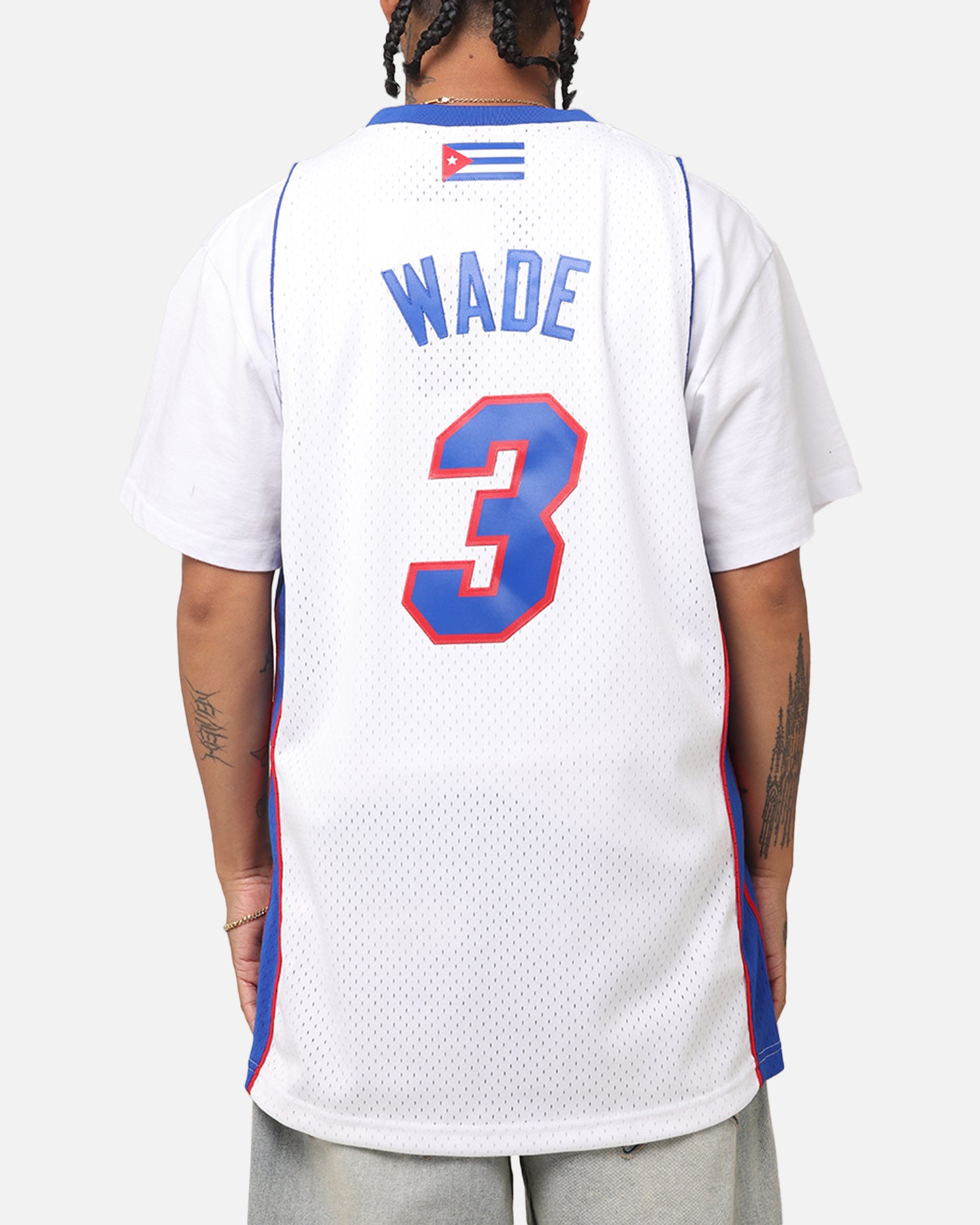 Miami Heat Dwyane Wade #3 'Flags Collection' Jersey slider